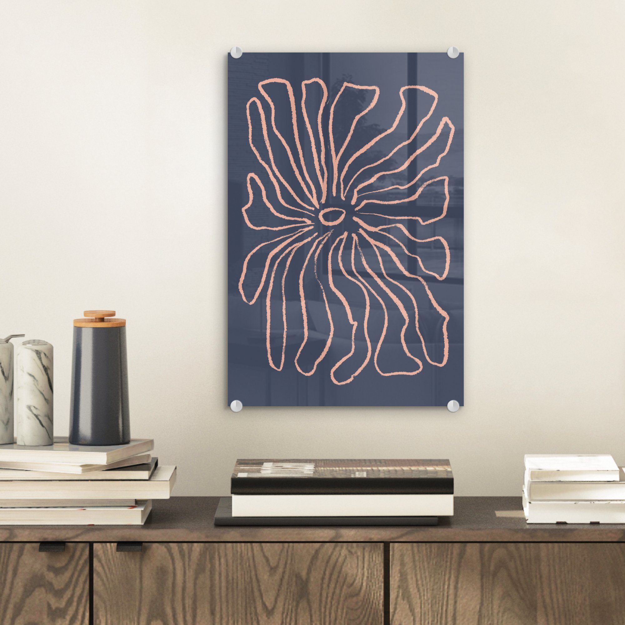 MuchoWow Acrylglasbild Blumen - Bohème - günstig online kaufen