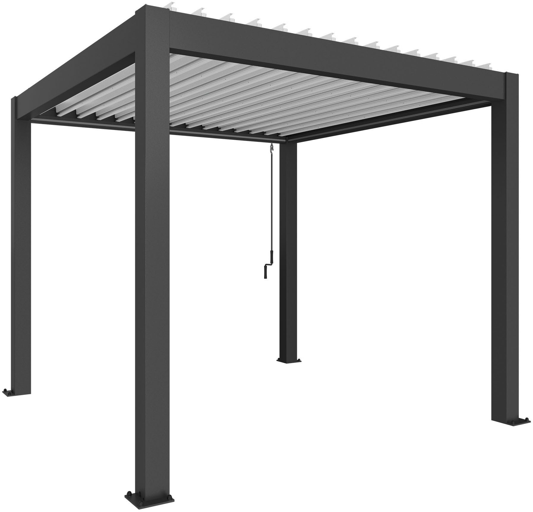 Biohort Pergola 3x3, verschiedene Farben, BxTxH: 312x312x264 cm, ausgezeichnet mit dem Red Dot Design Award