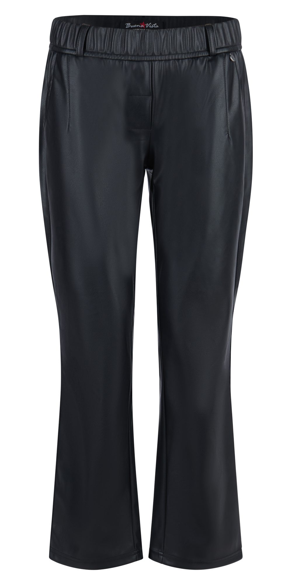 Stretch-Jeans BUENA VISTA JOGG PANTS S black 2410 B5899 9322.014 - Vegan Leather