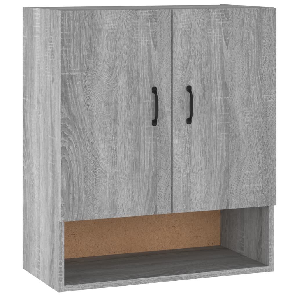 (1-St) Grau Fächerschrank Sonoma 60x31x70 Holzwerkstoff vidaXL Wandschrank cm