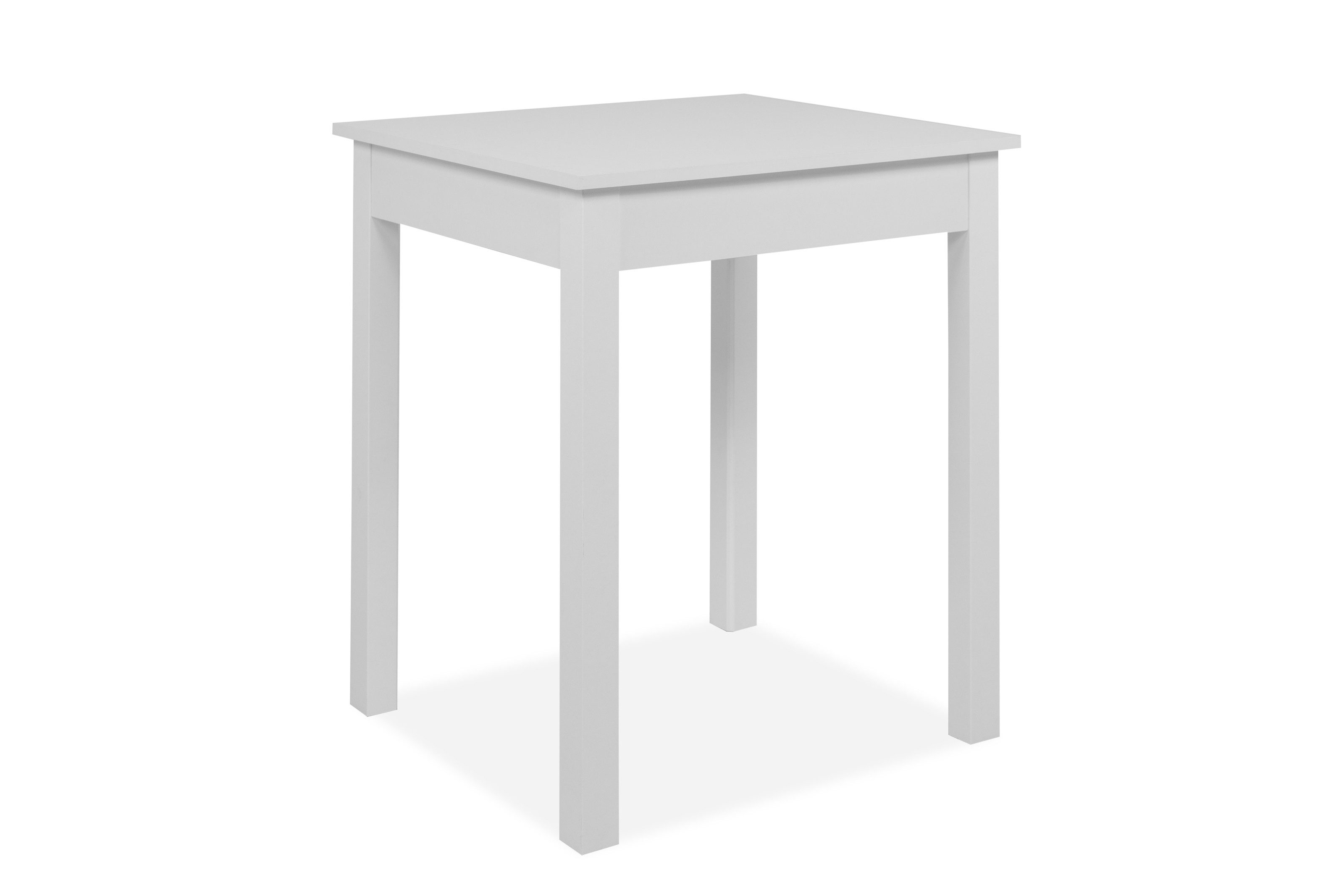 Finori Esstisch in Weiß - 60x76x67cm (BxHxT)