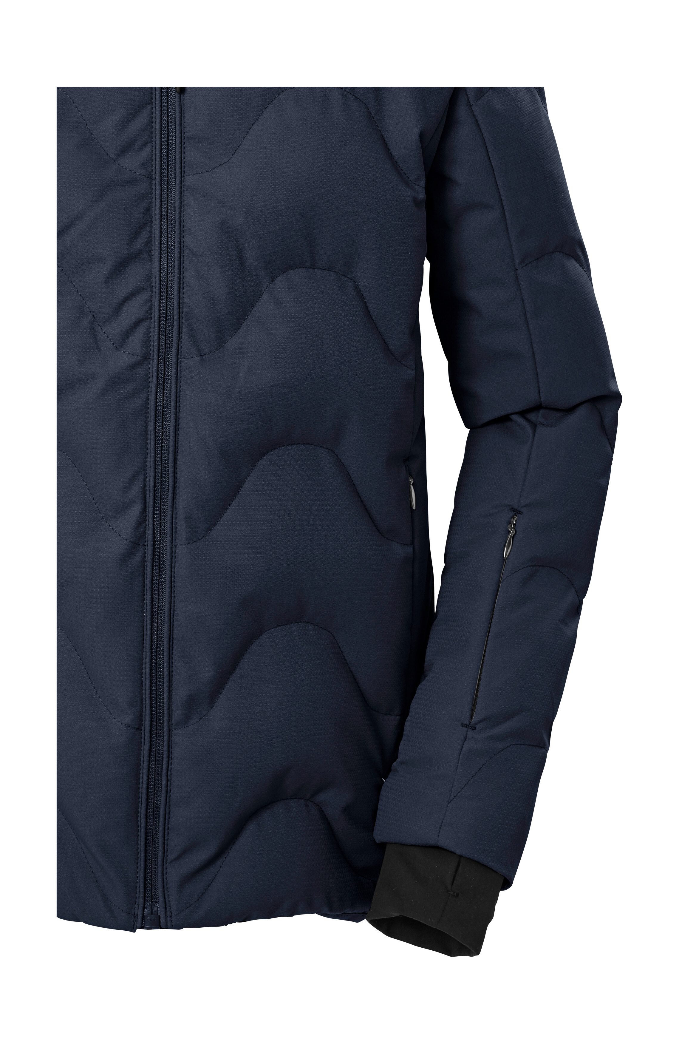Killtec Skijacke KSW 194 GRLS SKI JCKT Winddichte, wasserabweisende Kinder-Ski-Steppjacke – Bild 4 von 5