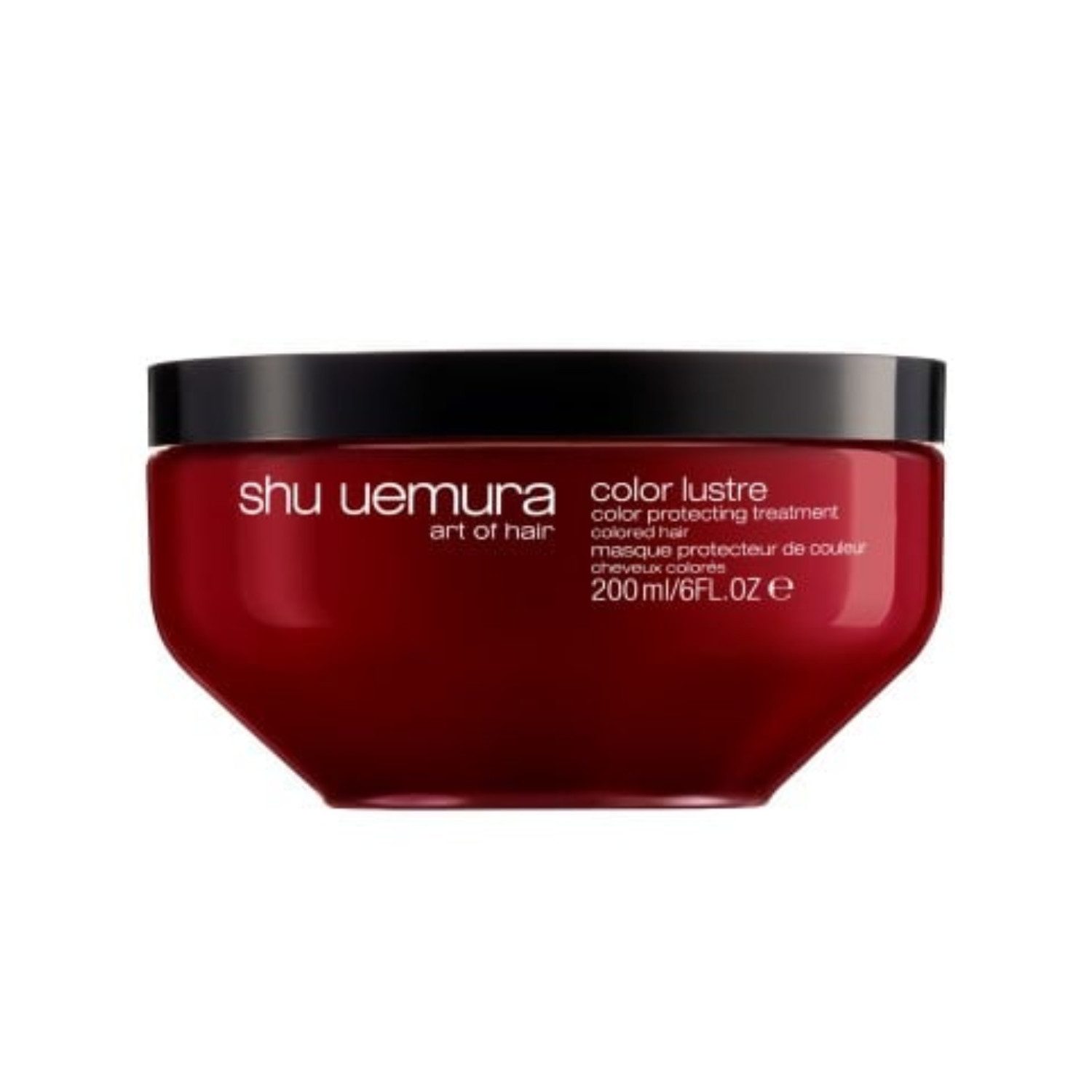 Shu Uemura Haarkur Shu Uemura Color Lustre Haarmaske 200 ml – Farbschutz & Glanz Pflege, 1-tlg., Professionelle Salon Pflege