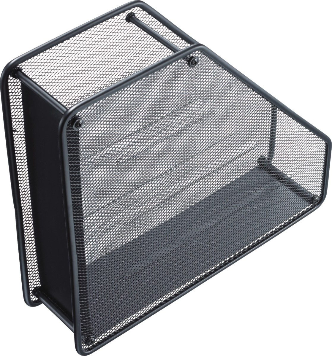 HELIT Stehsammler Stehsammler Mesh A4 Metall schwarz