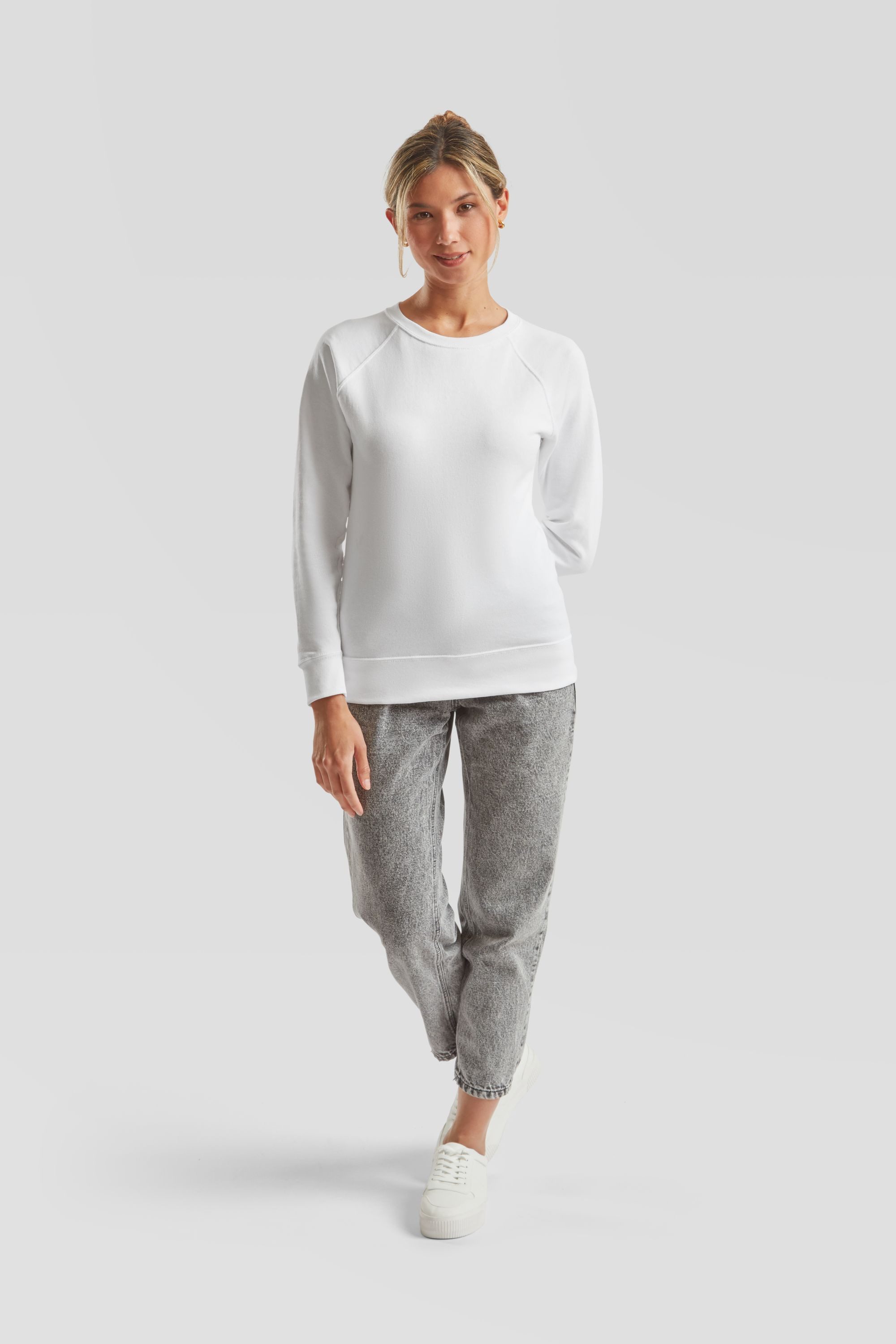 Fruit of the Loom Sweatshirt Lightweight Raglan Sweat Lady-Fit günstig online kaufen