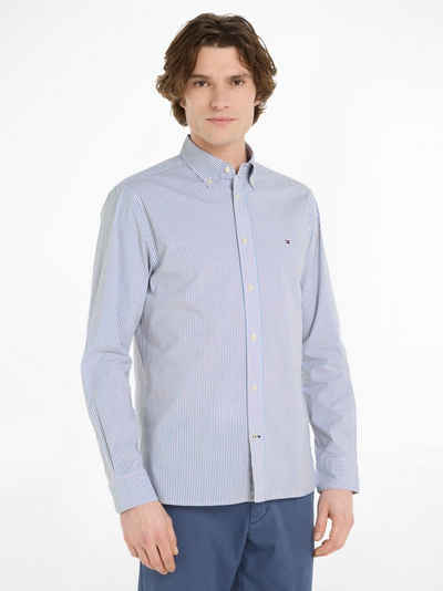 Tommy Hilfiger Langarmhemd FLEX MULTI STRIPE RF SHIRT