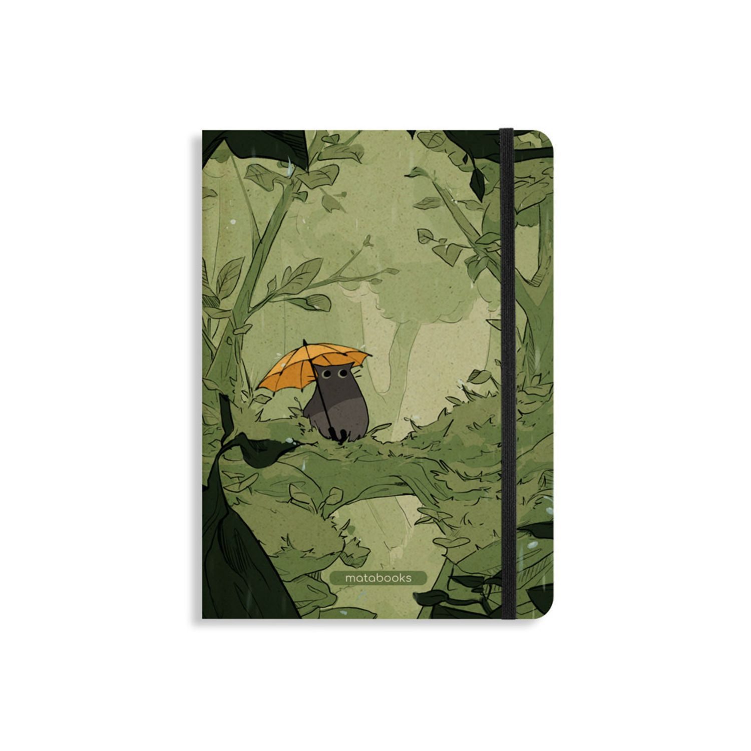 matabooks Tagebuch Notizbuch A5 punktiert aus Süßgraspapier mit Graspapier-Cover – Nari –