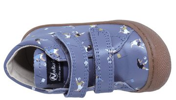 Naturino Naturino Cocoon Baby Lauflernschuhe Klett Blau Fußball Print Lauflernschuh