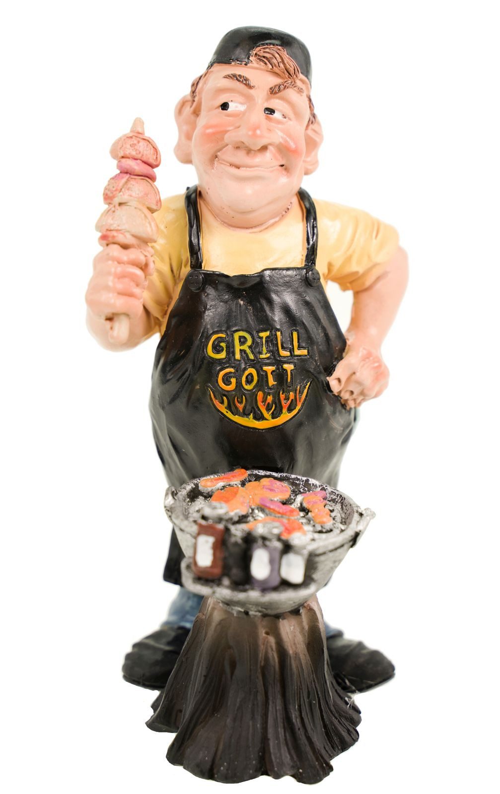 Vogler Dekofigur Funny Job Grillgott Figur Beruf Grill Griller Grillmeister