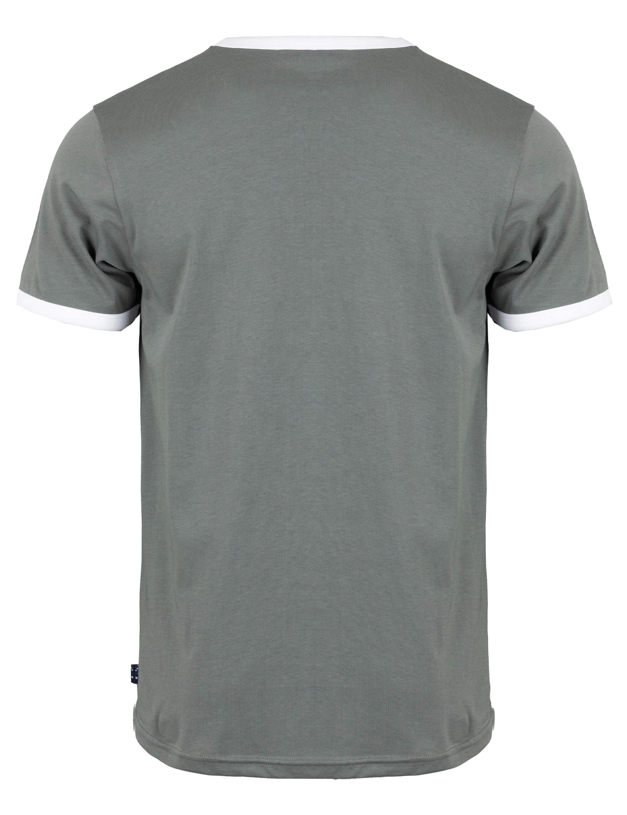 ROADSIGN australia T-Shirt Outline (1, 1-tlg., 1) dezenter Brustprint mit Kontrastdetails aus weichem Jersey