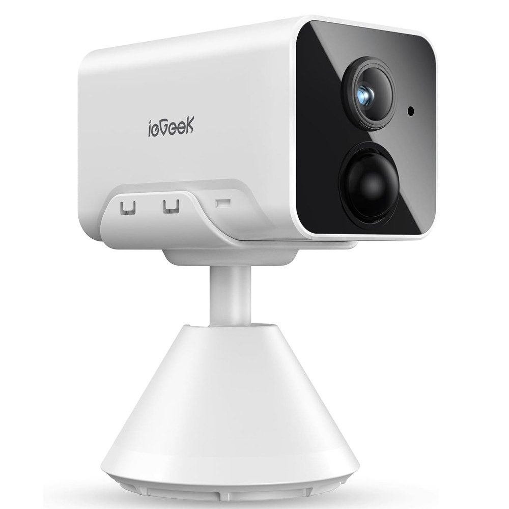 TWUFY IP-Überwachungskamera Mini Kamera WiFi Überwachungskamera Innen,Kamera Überwachung Innen (Innen, Innenbereich, 1-tlg., 2K Mini Kamera kabellos mit Nachtsicht & AI-Alarm, Mit Akku Kompakte Sicherheitskamera mit Bewegungsmelder/Nachtsicht)