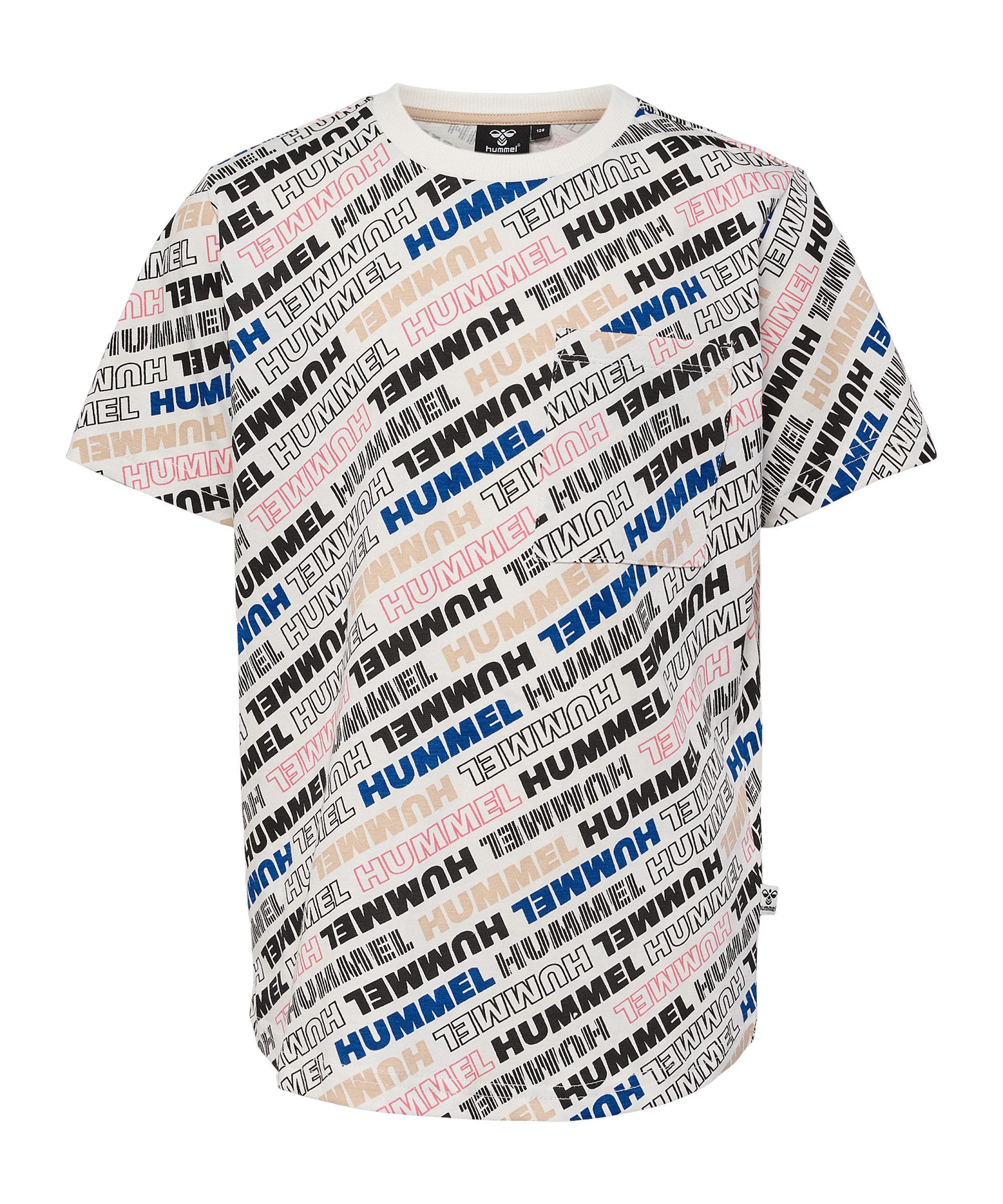 hummel T-Shirt Hummel Caleb T-Shirt Kids Kurzarm-Shirts Kinder Baumwolle