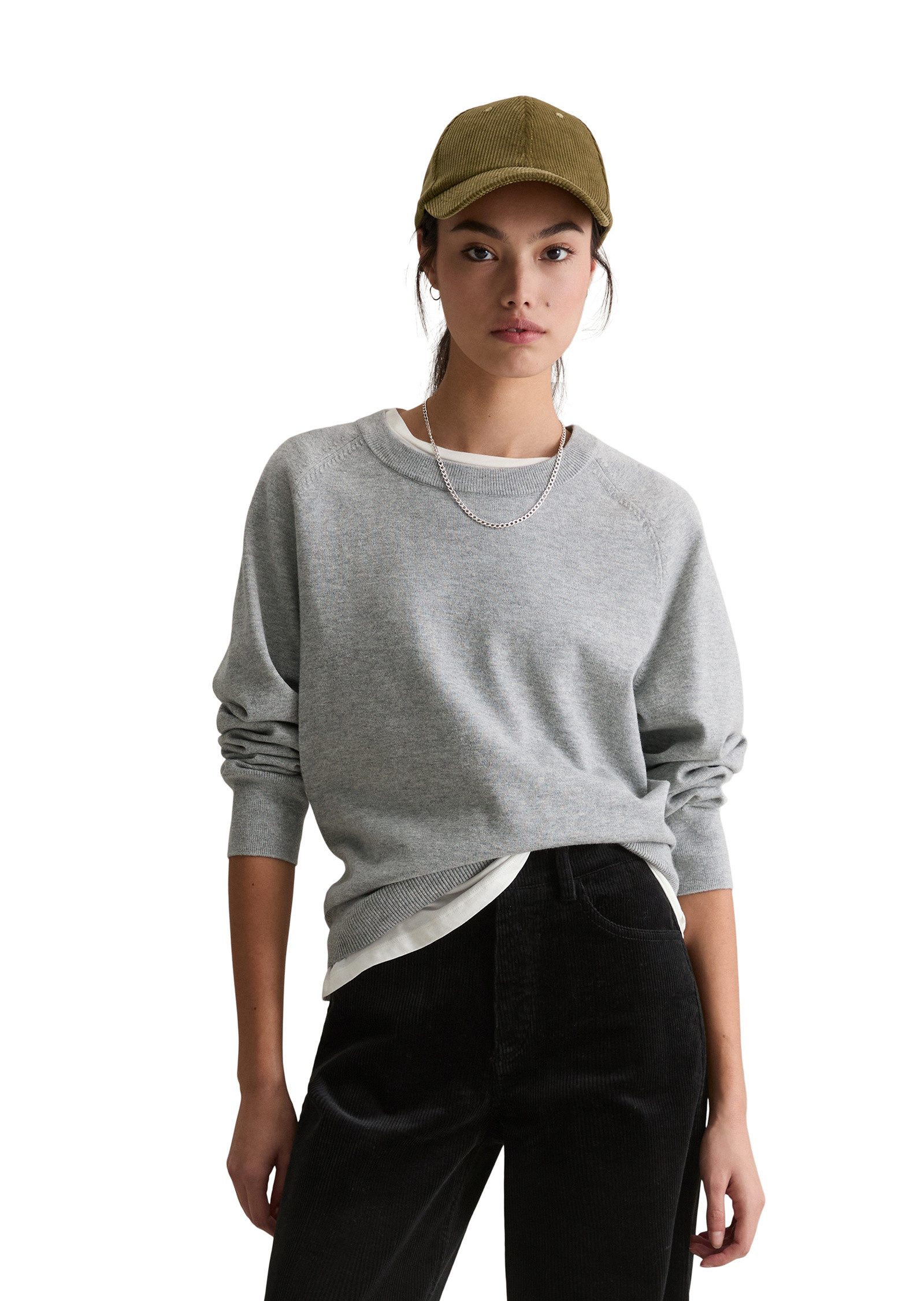 Marc O'Polo DENIM Strickpullover aus Soft Cotton Stretch