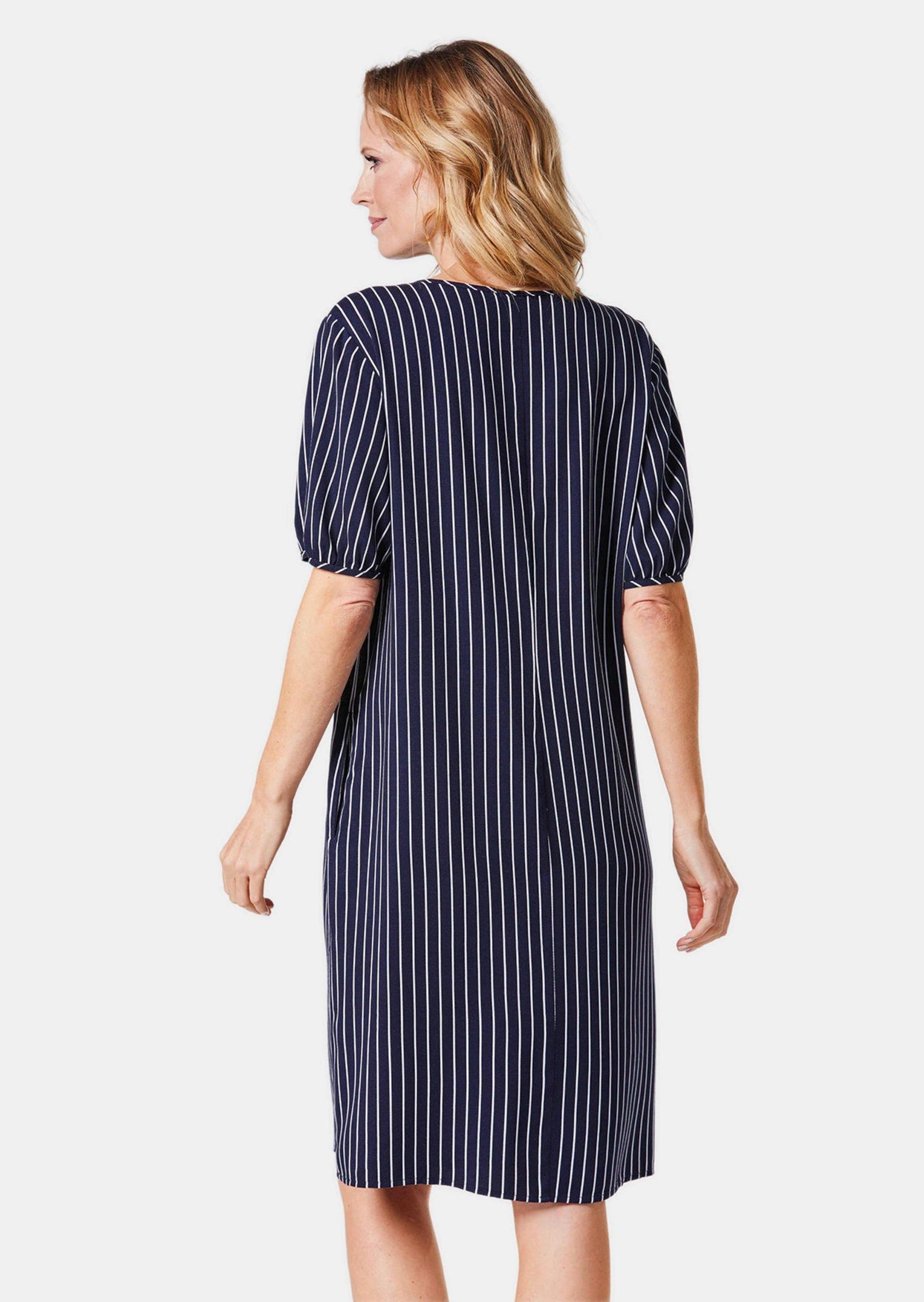 GOLDNER Sommerkleid Kleid in weich fallender Qualität