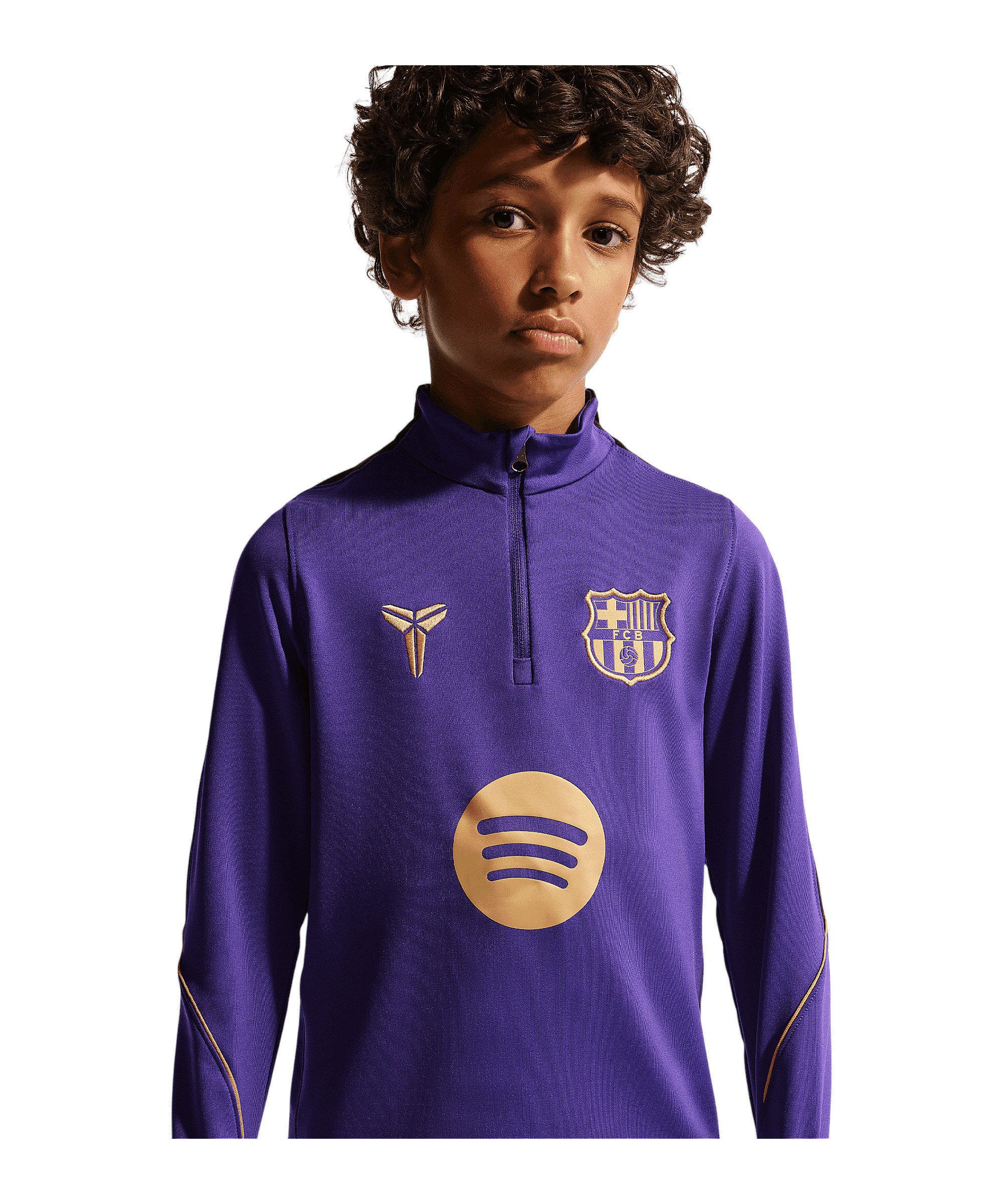 Nike Sweatshirt Nike Performance FC Barcelona Strike Drilltop Kids Polyester