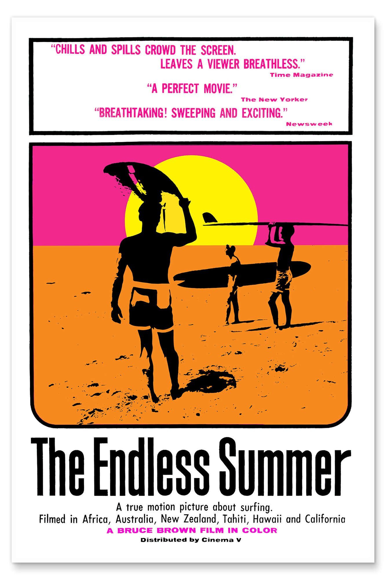 Posterlounge Wandbild, The Endless Summer