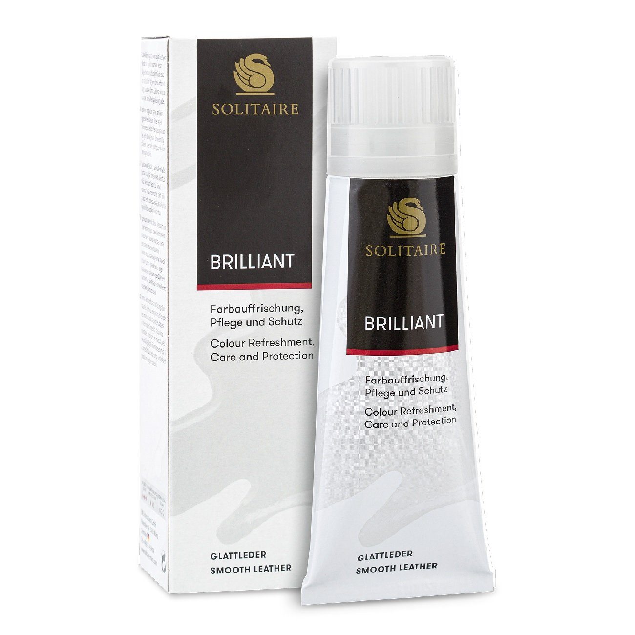 Brilliant Schuhcreme - Pflegecreme für alle Glattleder Schuhcreme