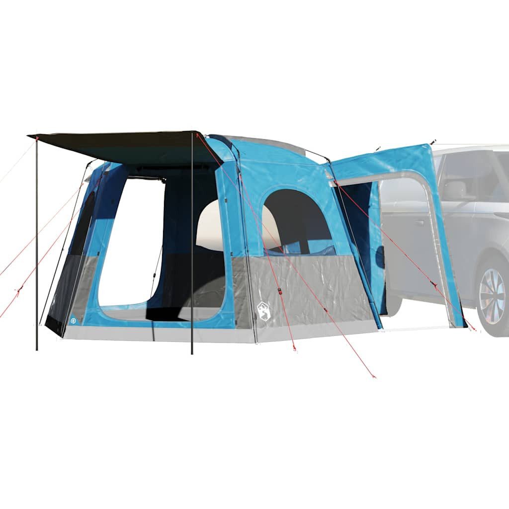 vidaXL Buszelt Autozelt 4 Personen Blau Wasserfest, (1 tlg)