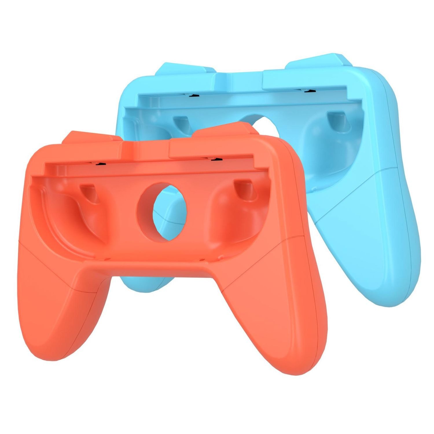 Wigento Handyhülle Für Nintendo Switch 2 Joy-Con Controller Griffhalterung Zubehör Bunt, Ergonomisches Controller Griffhalter Set