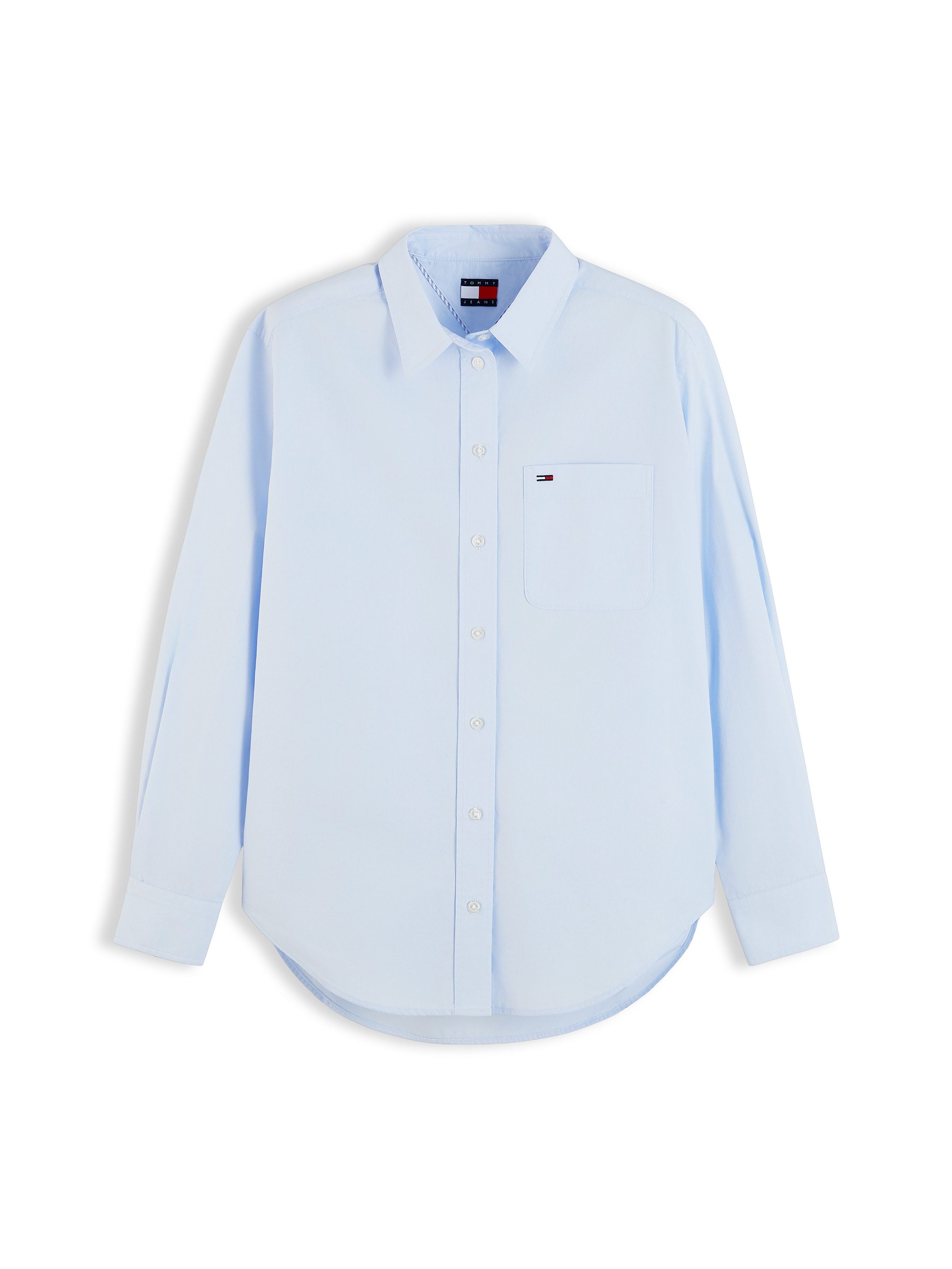Tommy Jeans Langarmbluse TJW RLX ESSENTIAL SHIRT Baumwolle, relaxed fit