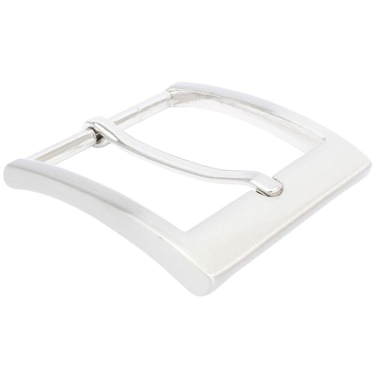 BELTINGER Gürtelschnalle schmal 4,0 cm - Wechselschließe Gürtelschließe 40mm - Dorn-Schließe - (1-St)