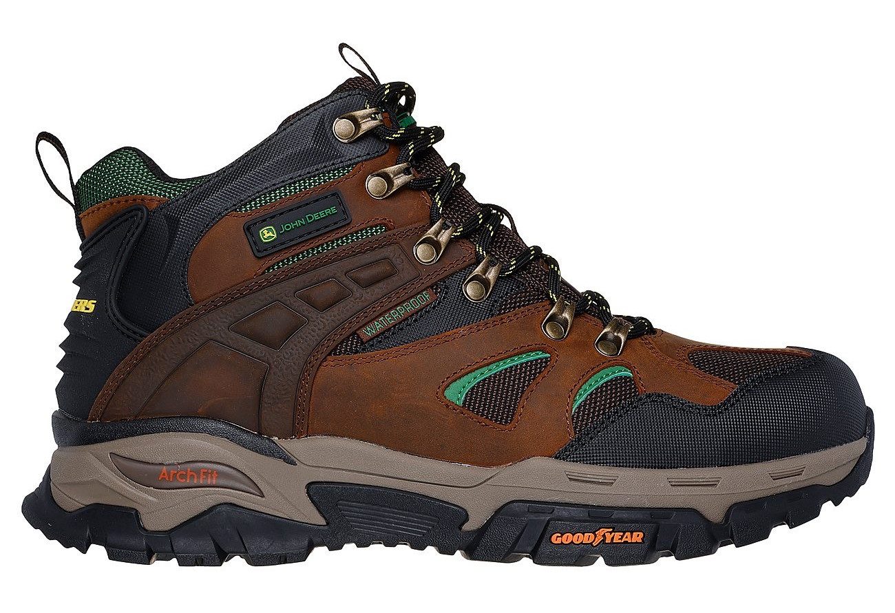Skechers ARCH FIT TARVER JOHN DEERE-LOADER Schnürstiefel Boots mit John Deere Harvester Collaboration – Bild 3 von 5