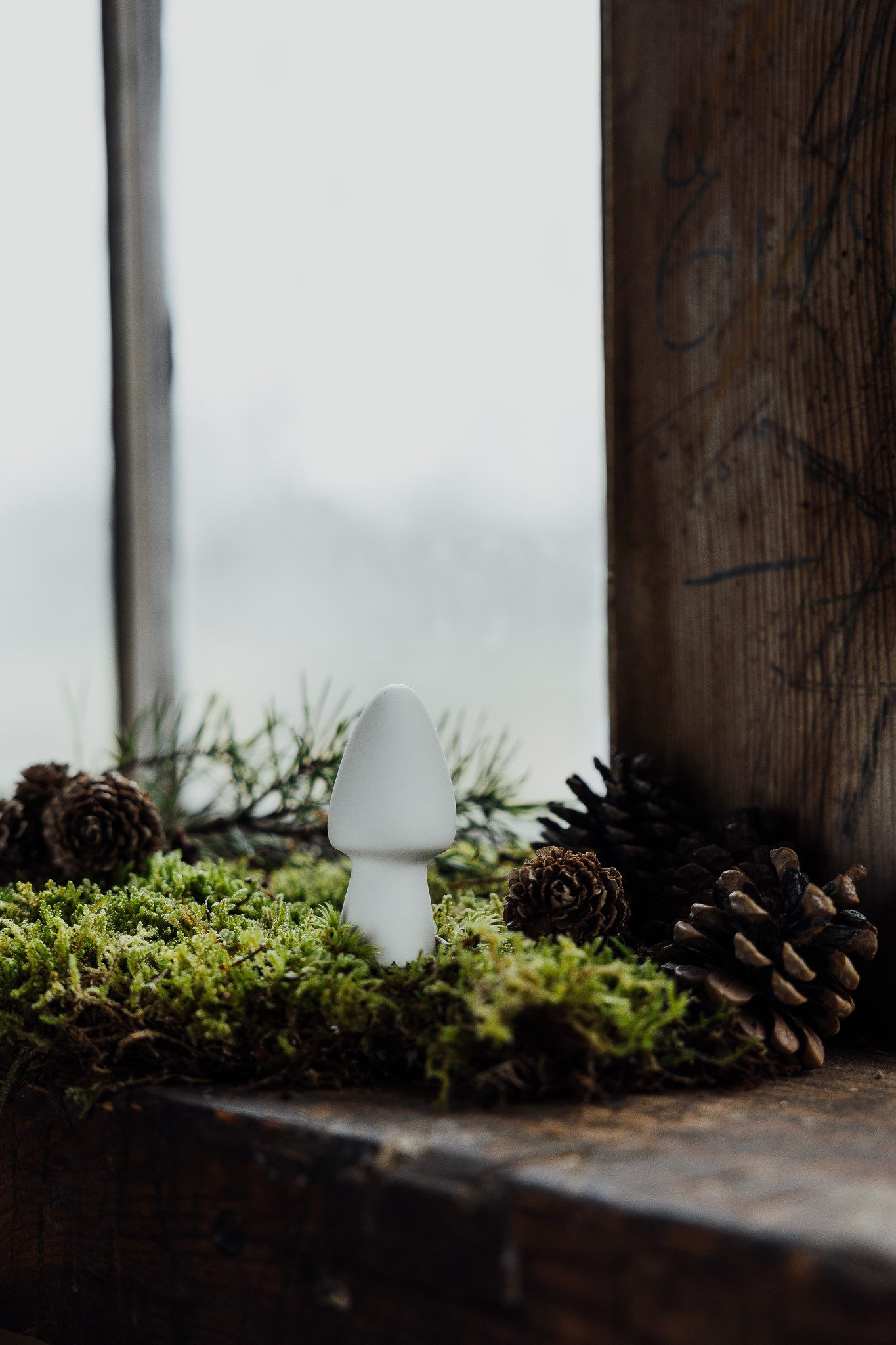 Storefactory Scandinavia Dekoobjekt Pilz aus Keramik, herbstliche Аксессуары для дома, Dekofigur aus Keramik