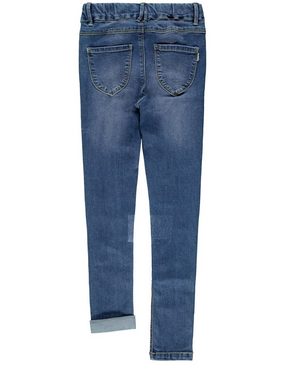 Name It Skinny-fit-Jeans Name It Mädchen Denim-Jeans Hose hochtailliert