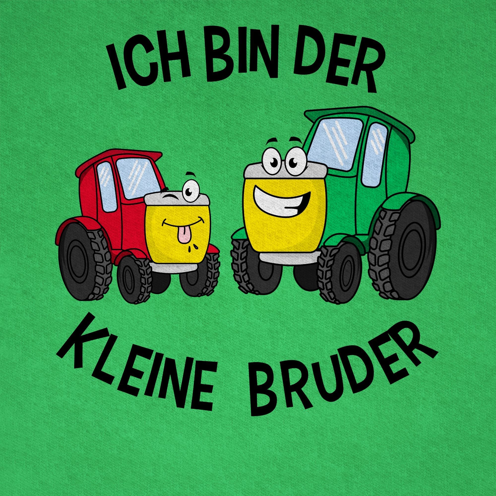T-Shirt Traktor der bin Kleiner Bruder Bruder kleine Grün 1 Shirtracer Ich