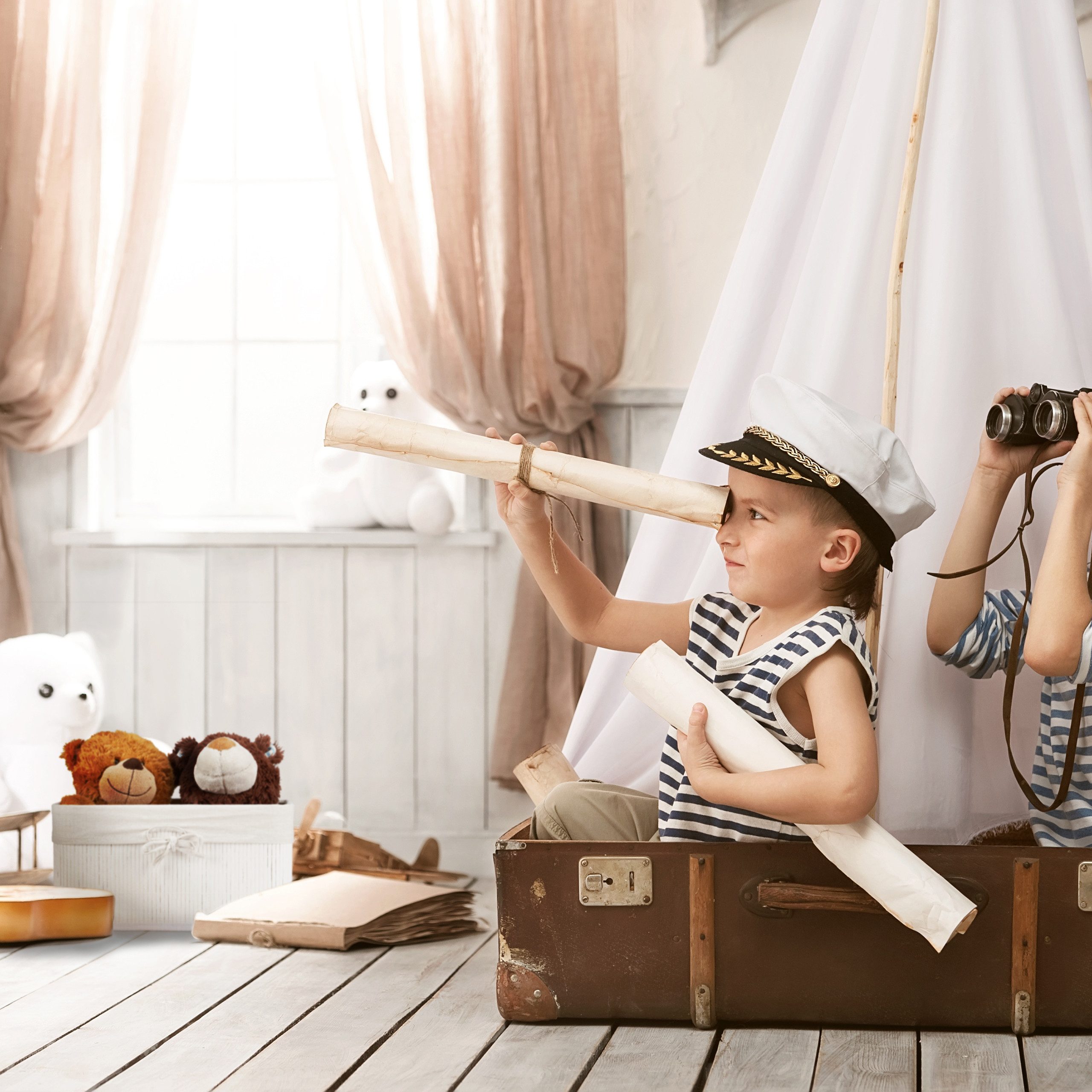 relaxdays Aufbewahrungskorb 8 tlg. Aufbewahrungskorb Set aus Bambus