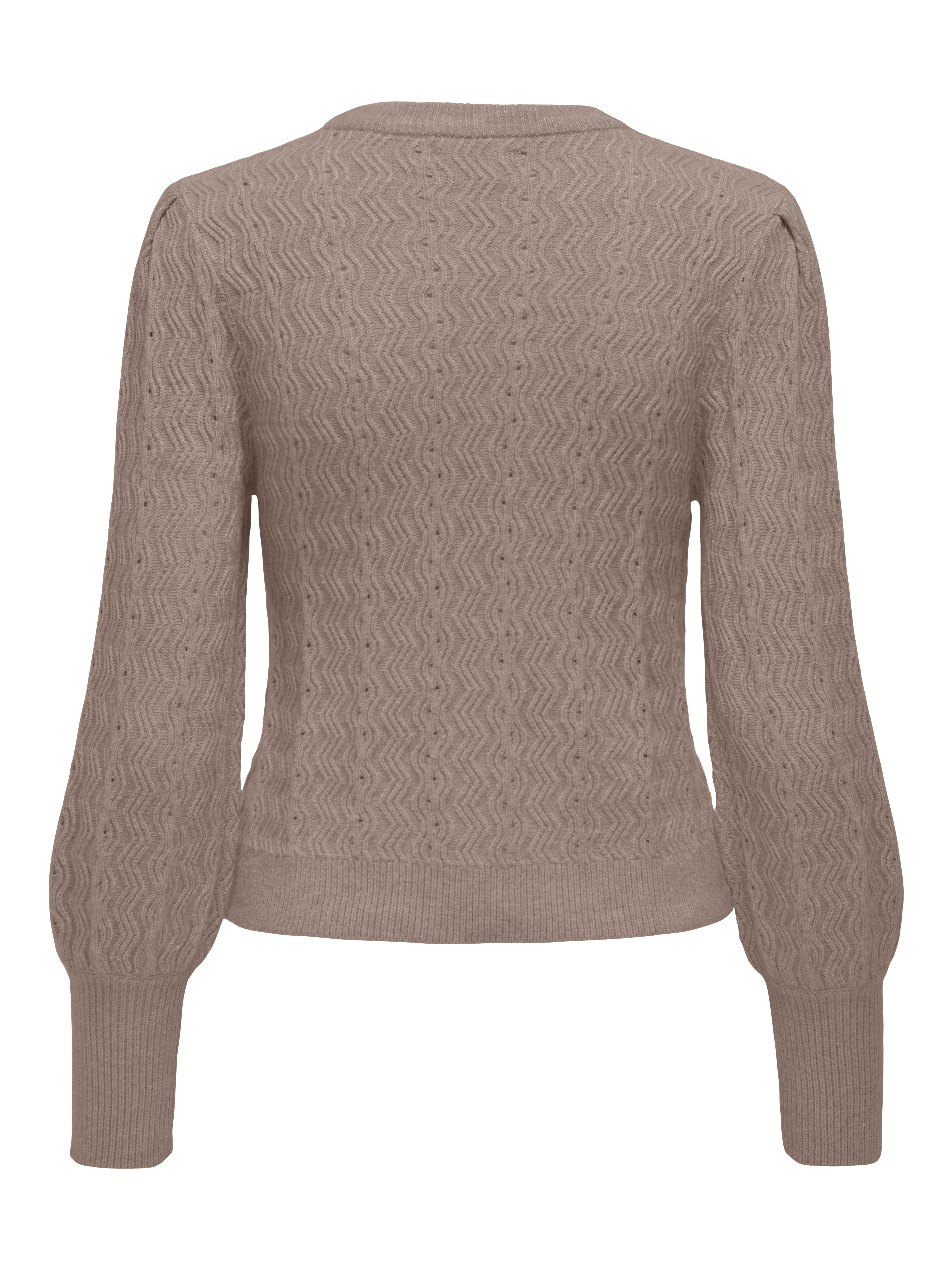 ONLY Rundhalspullover ONLKATIA LS STRUC PUFF ONECK CC KNT günstig online kaufen