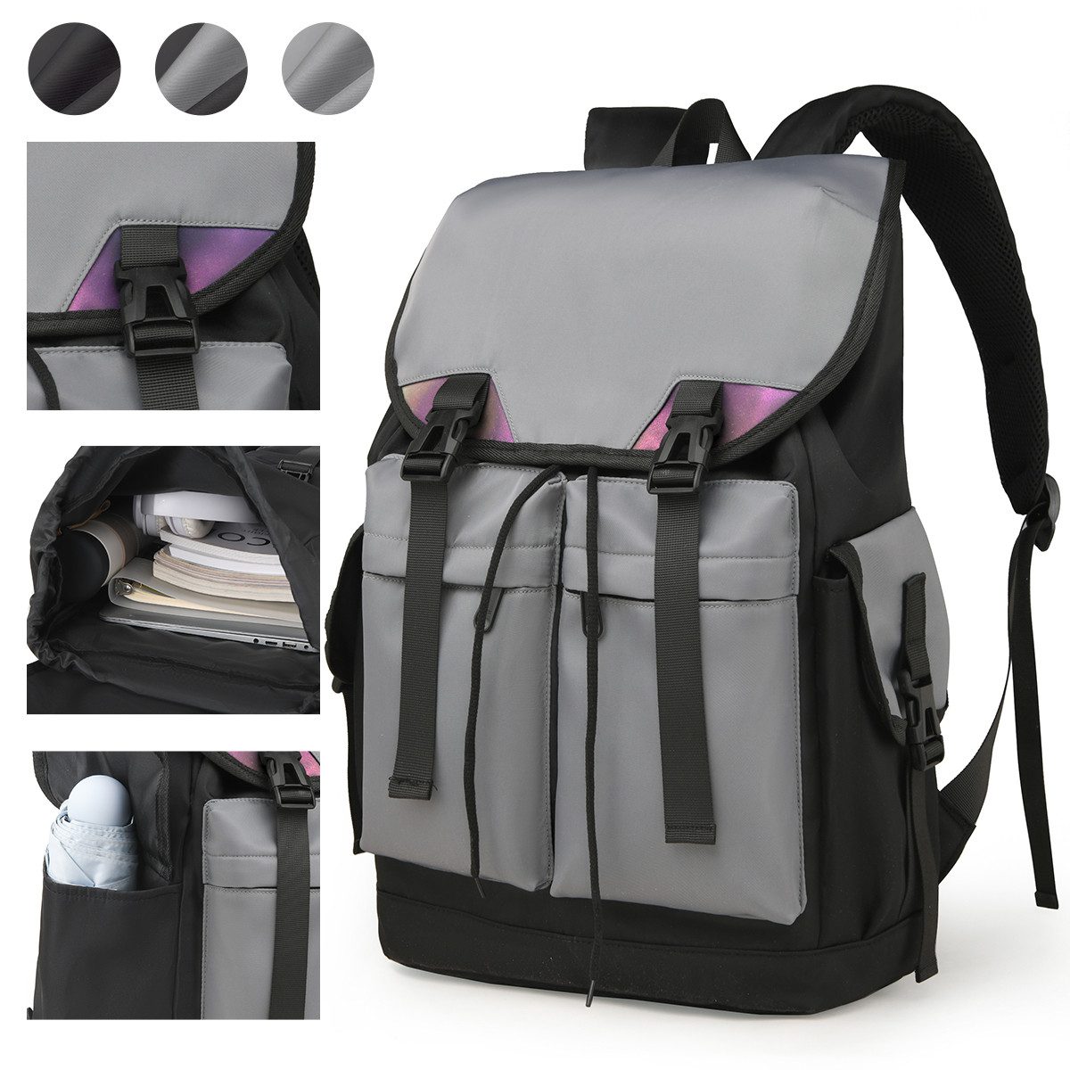 Rucksack Herren Damen Wasserabweisend Laptop Freizeitrucksack