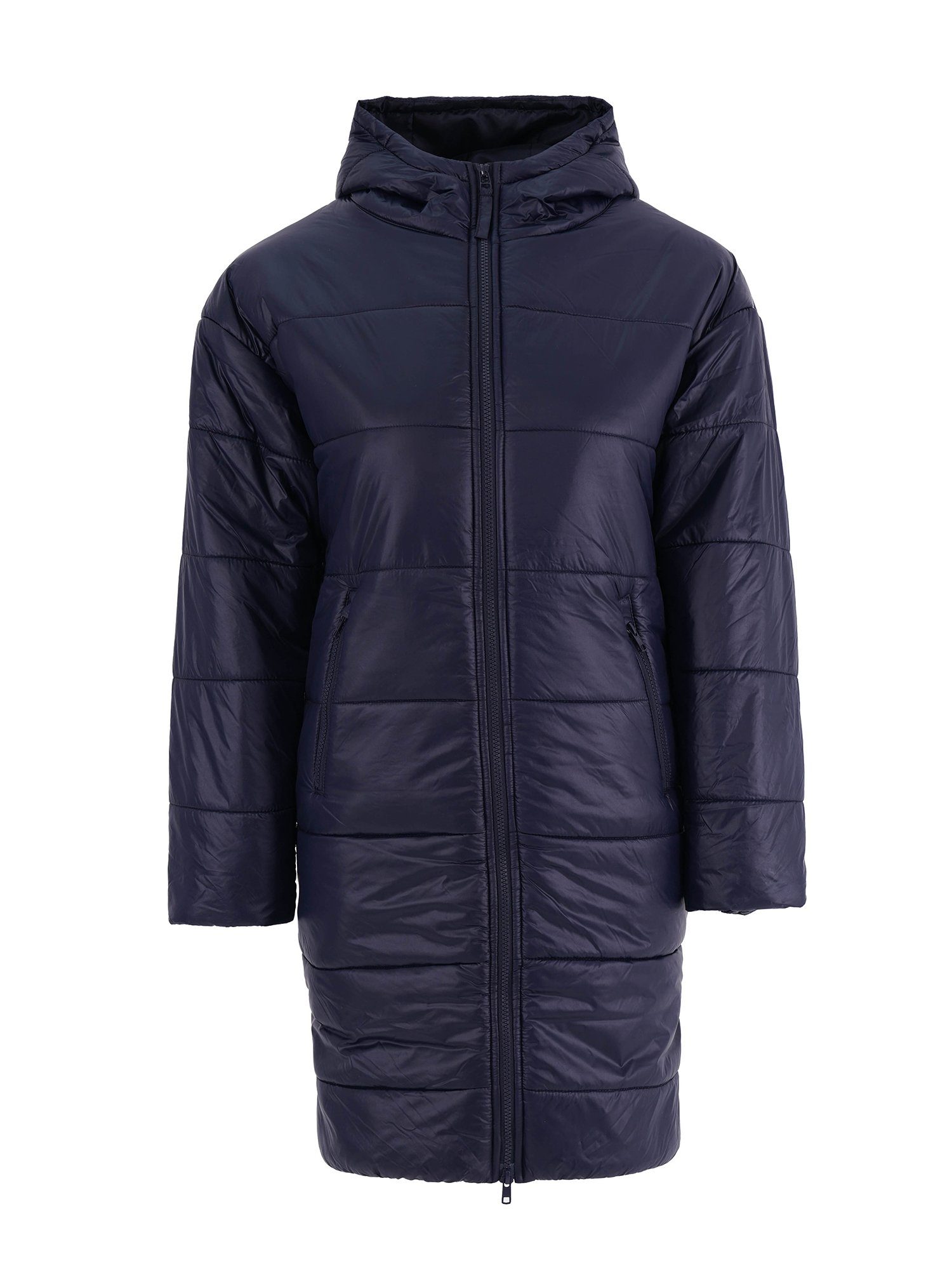 Freshlions Coat dunkelblau Freshlions Steppmantel Long Puffer