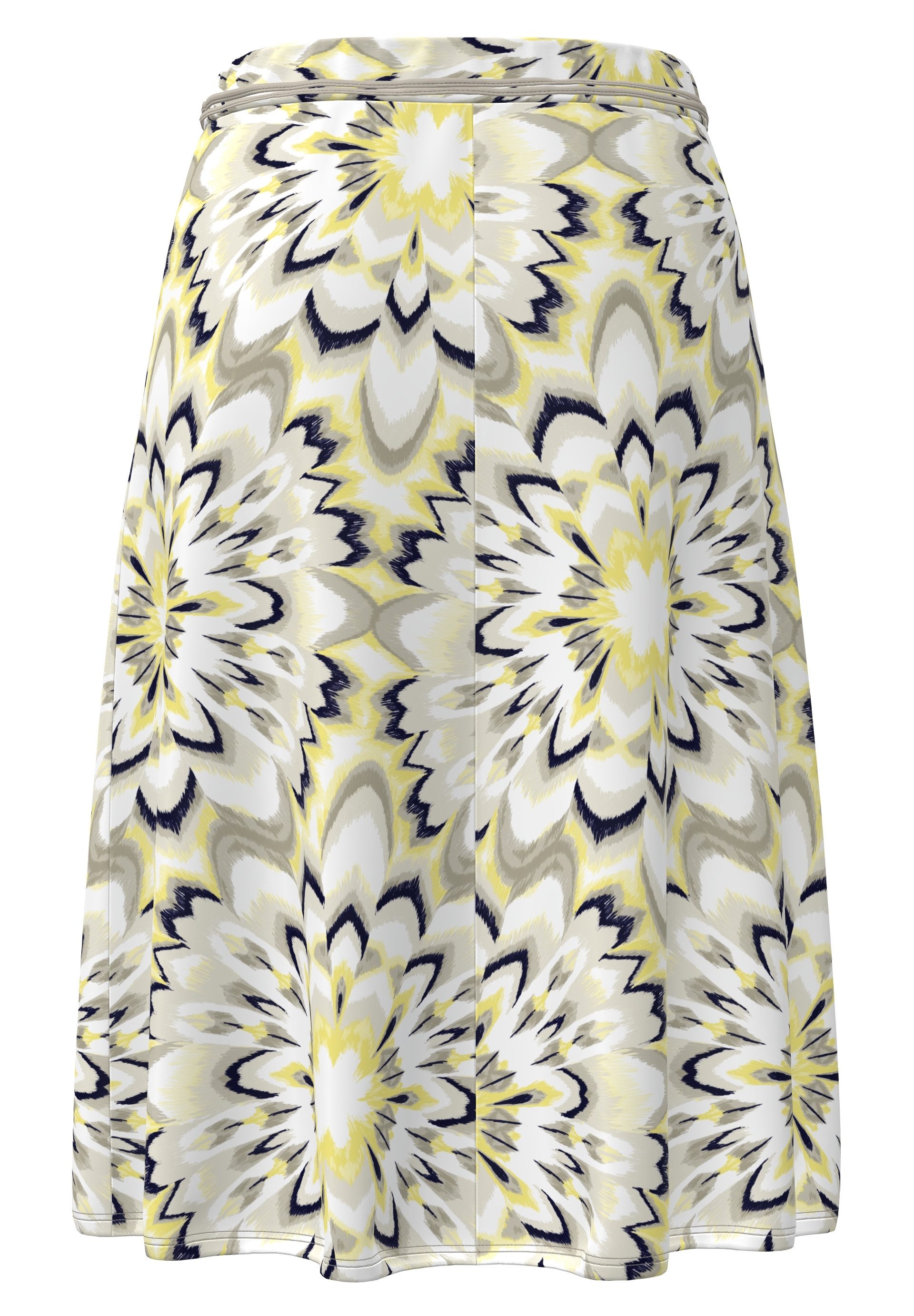 FRANK WALDER A-Linien-Rock mit abnehmbaren Bindeband