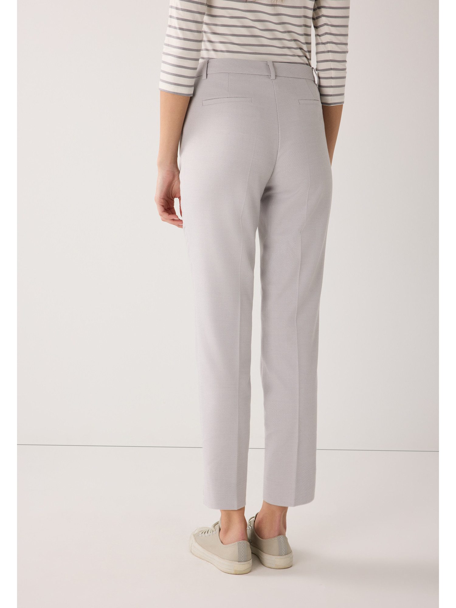 MORE&MORE Anzughose strukturierte Anzughose