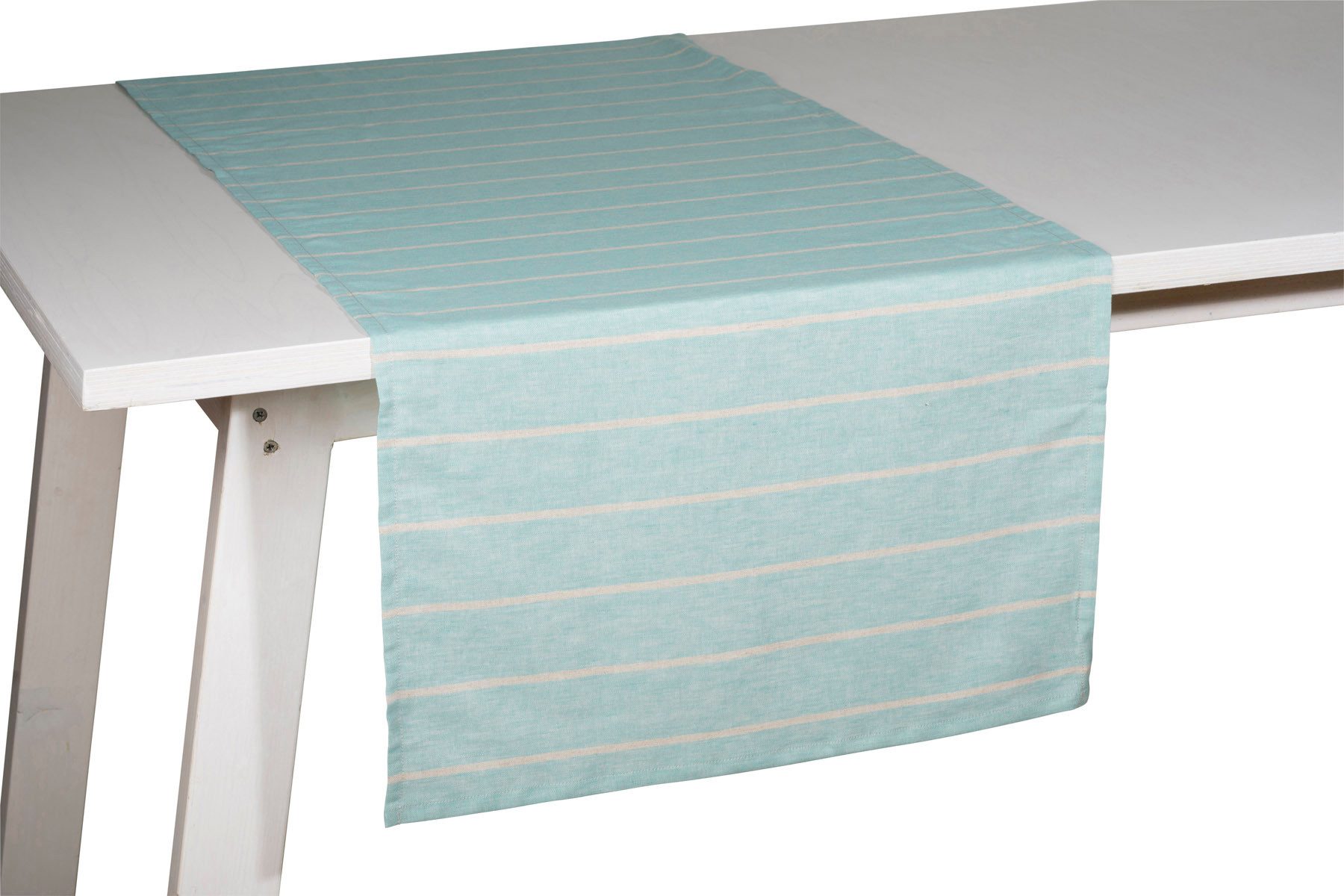 PICHLER Tischläufer gewebter Streifen gestreift Tischläufer 1er Set 150 x 50 cm TERRY Rec (1-tlg, 1 Stück)