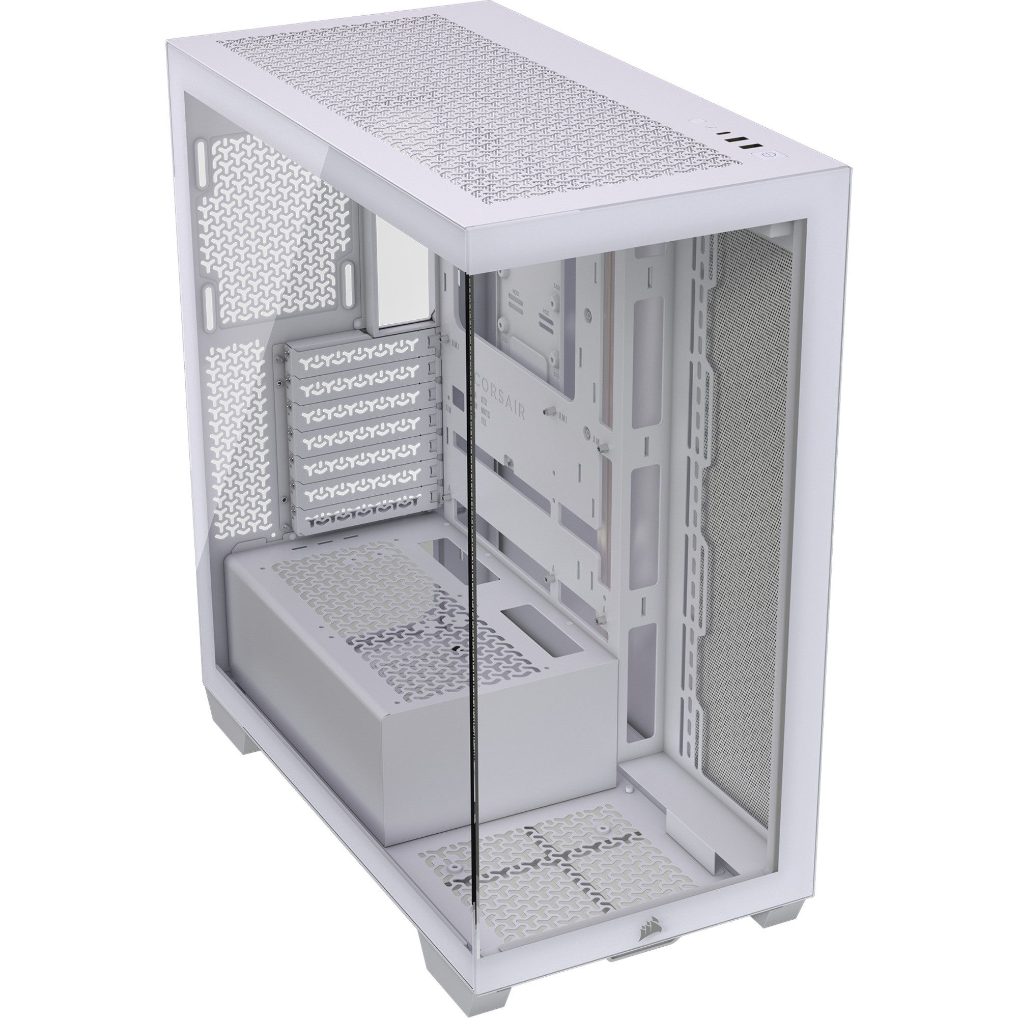 Corsair PC-Gehäuse Corsair 3500X, Tower-Gehäuse, (Tempered Glass)