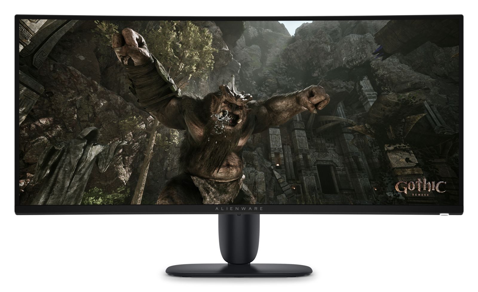 Dell Alienware AW3426DWM - LED - Gaming - gebogen - 86.43 cm (34) - 344... TFT-Monitor (3440 x 1440 px, 4K Ultra HD, 1 ms Reaktionszeit, 240 Hz, VA, Curved, Adaptive-Sync, FreeSync Premium, HDCP, HDR, Höhenverstellbar)
