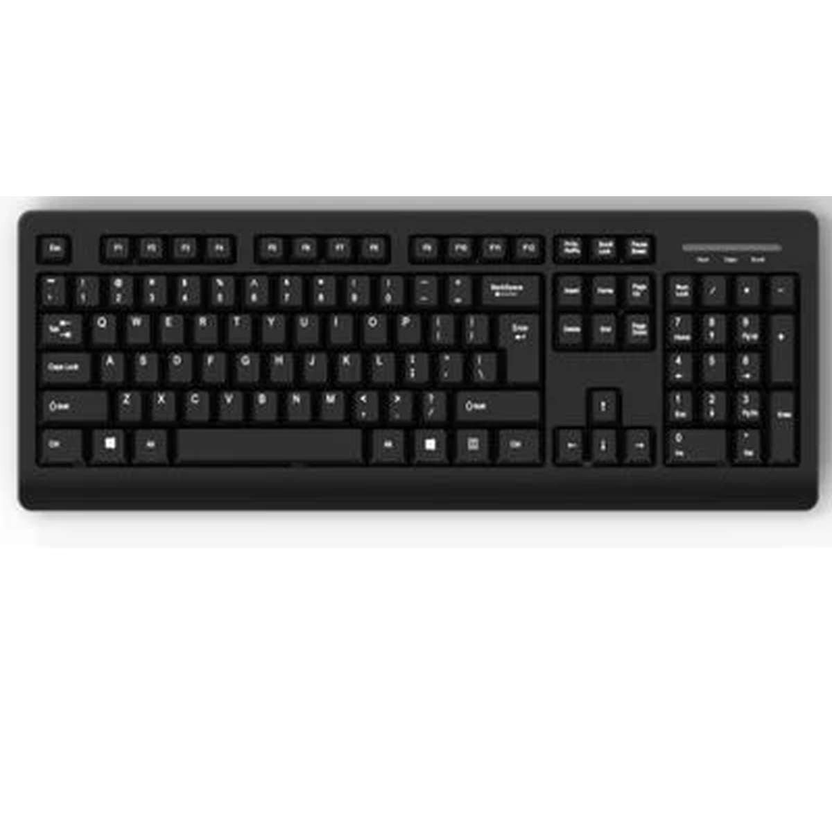 Mediarange MediaRange MROS109 Tastatur Büro USB QWERTZ Deutsch Schwarz USB-Tastatur