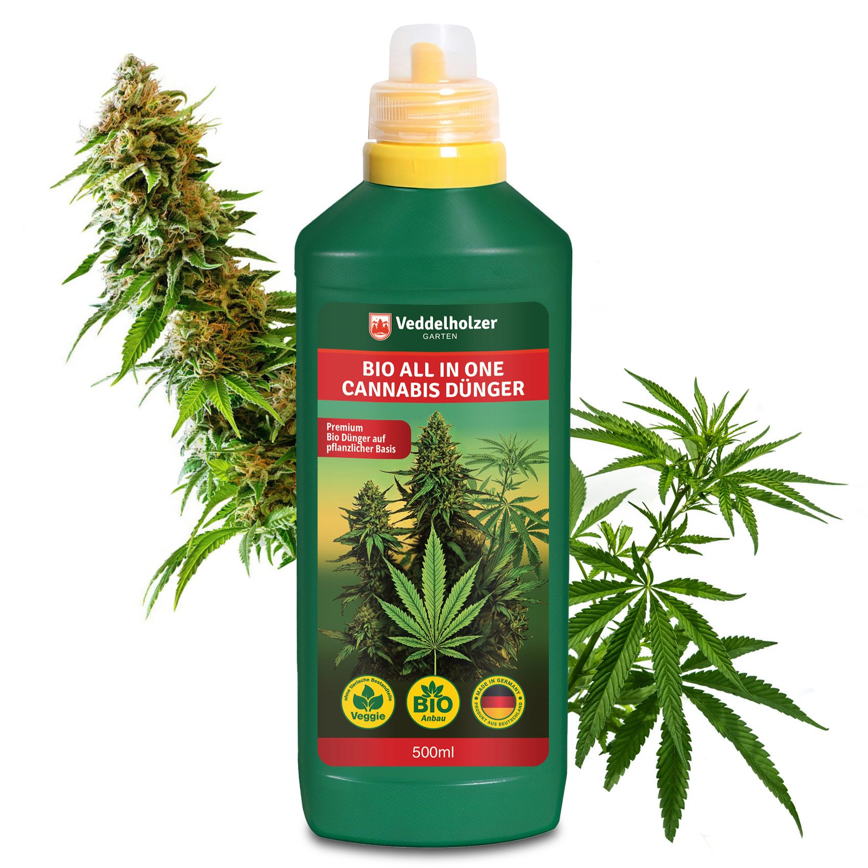 Veddelholzer Spezialdünger Premium 500ml All in One Bio Cannabis Dünger Wac günstig online kaufen