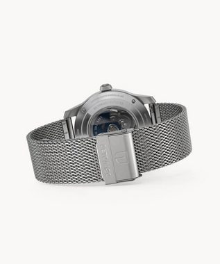 DETOMASO Automatikuhr URBAN EXPLORER AUTOMATIC GMT SILVER BLUE