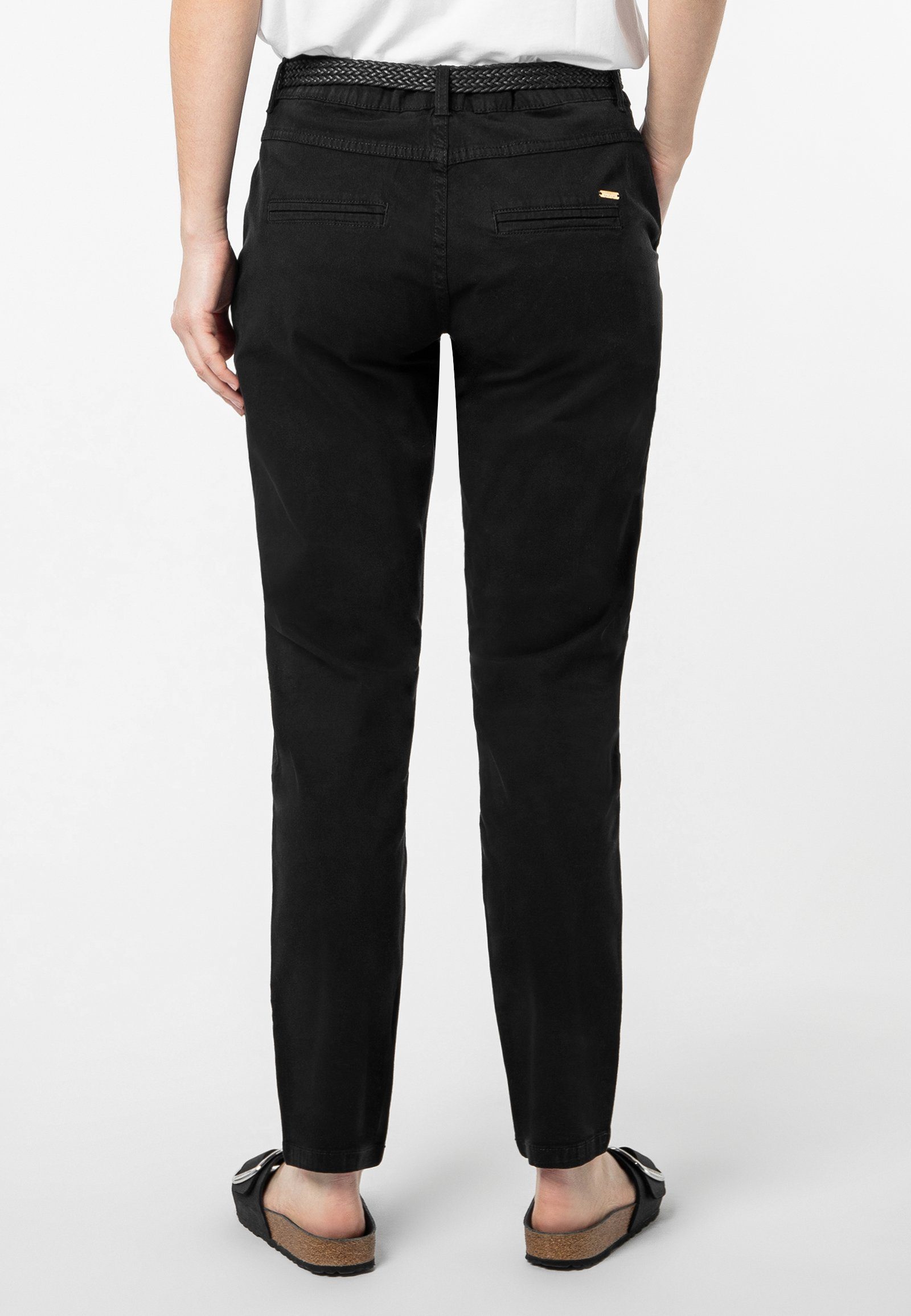 SUBLEVEL Chinohose Chino Hose mit Gürtel günstig online kaufen