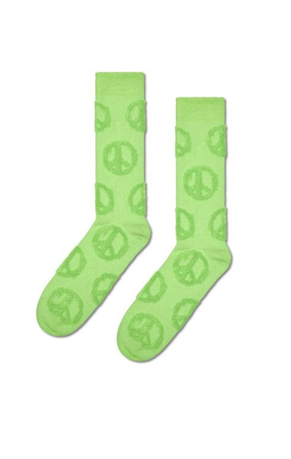 Happy Socks Freizeitsocken Terry Peace Sign Socken