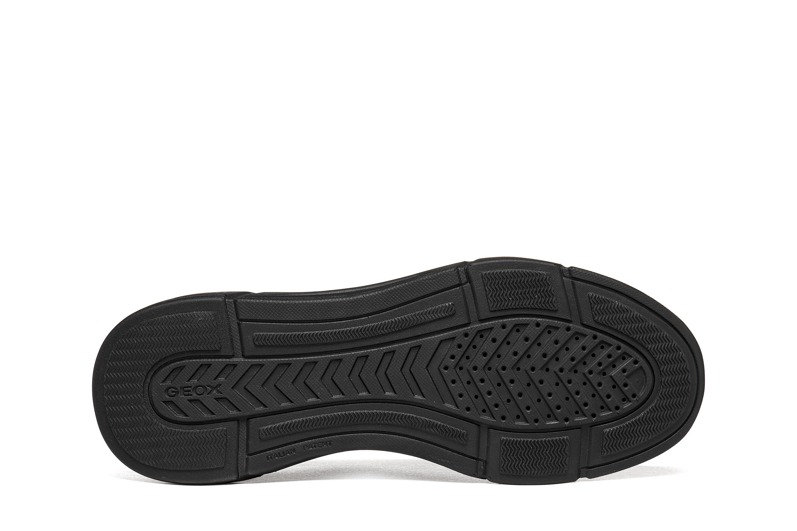 Geox U VITTOUR PLUS Slip-On Sneaker Halbschuh, Slipper mit weicher Schaftrandpolsterung