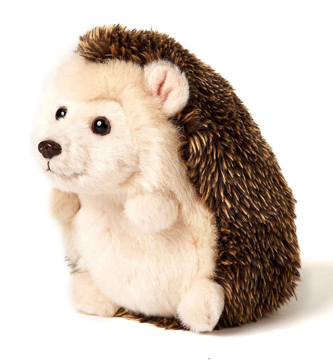 Uni-Toys Kuscheltier Igel, stehend - 14 cm (Höhe) - Plüsch-Waldtier - Plüsc günstig online kaufen