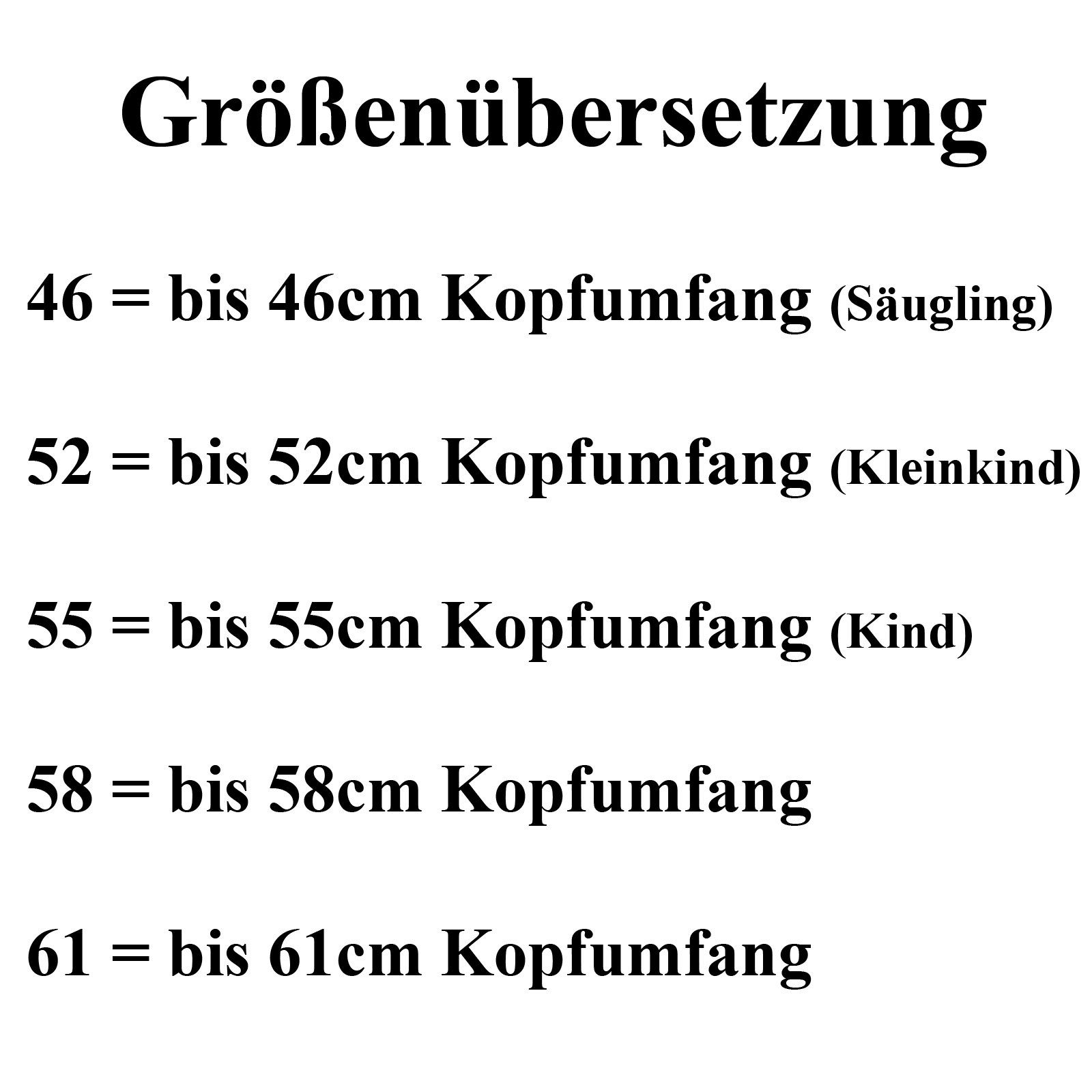 modAS Strickmütze 2530 Unisex Mütze Streifen für Kinder & Erwachsene - Ringelmütze Baumwolle