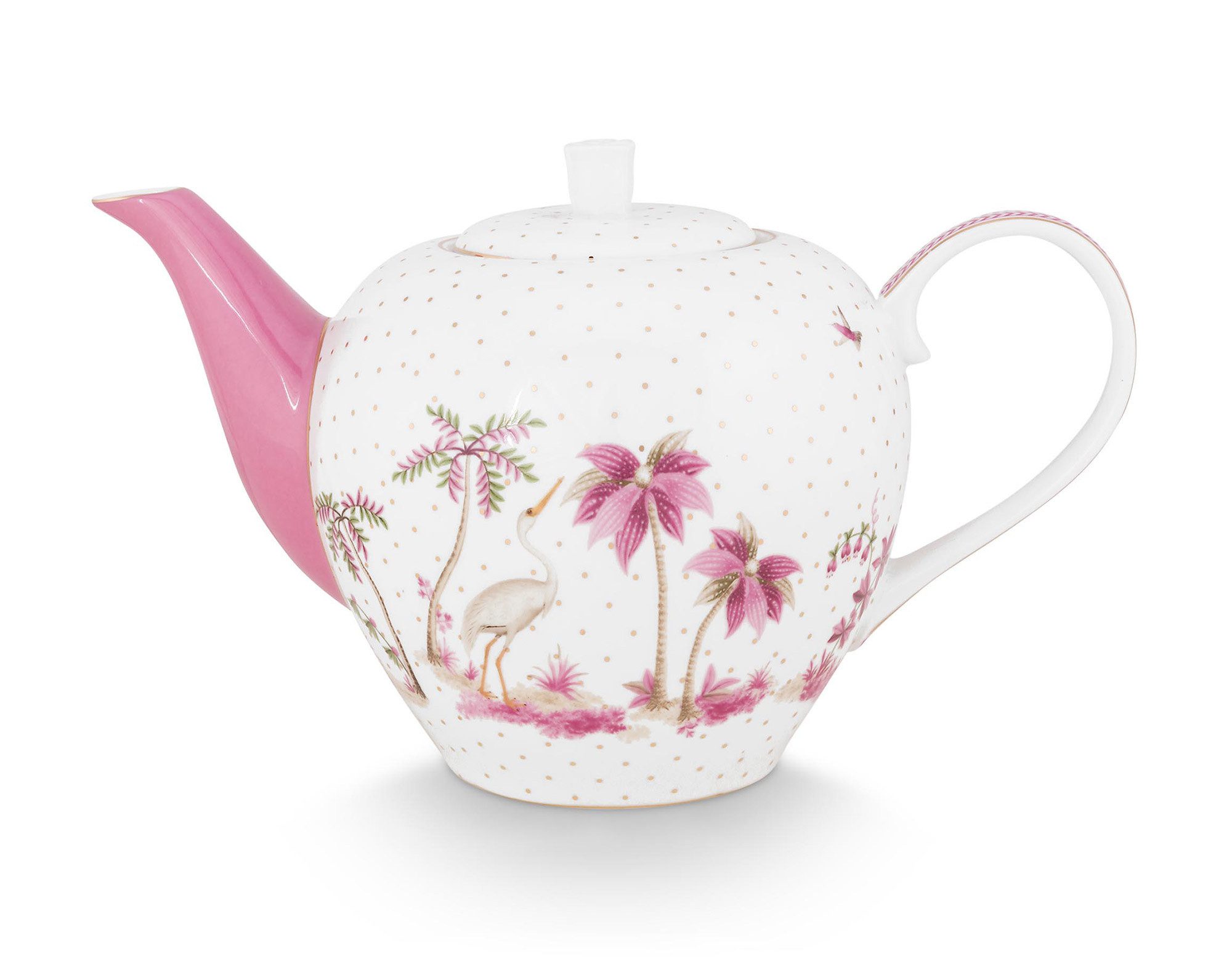 PiP Studio Geschirr Pip Studio Teekanne gross Jolie, gold pink