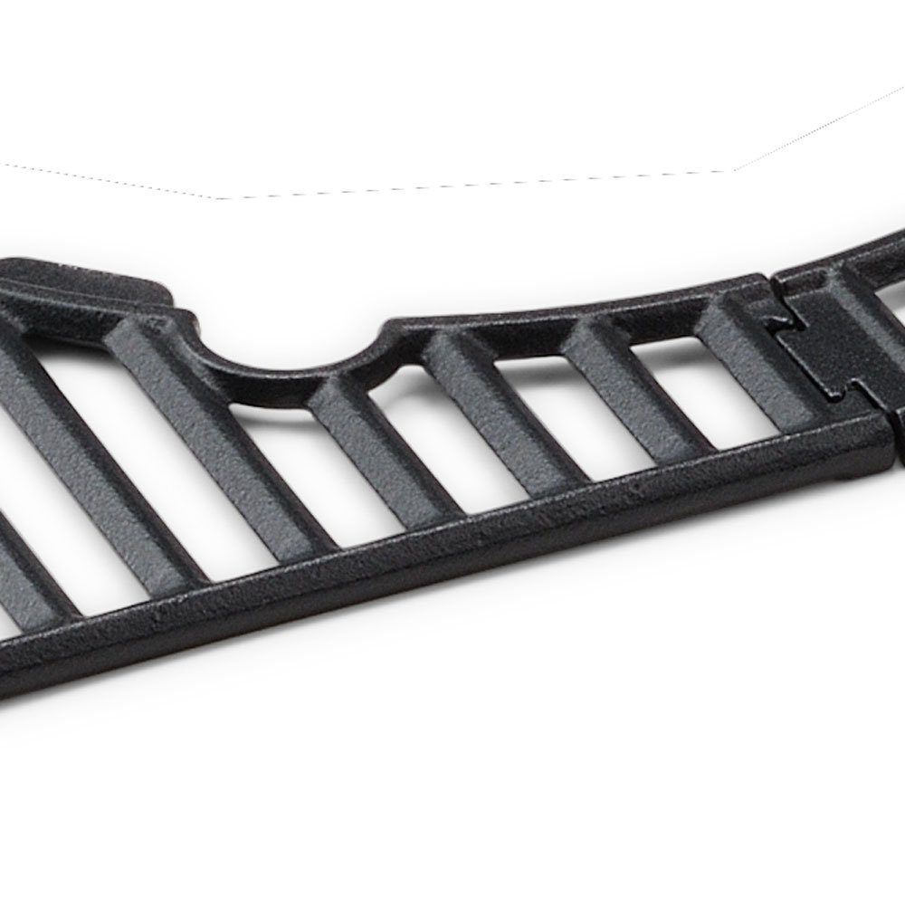 TAINO Grillrost (3-St), 42x48cm, herausnehmbares Rundelement, Gusseisen