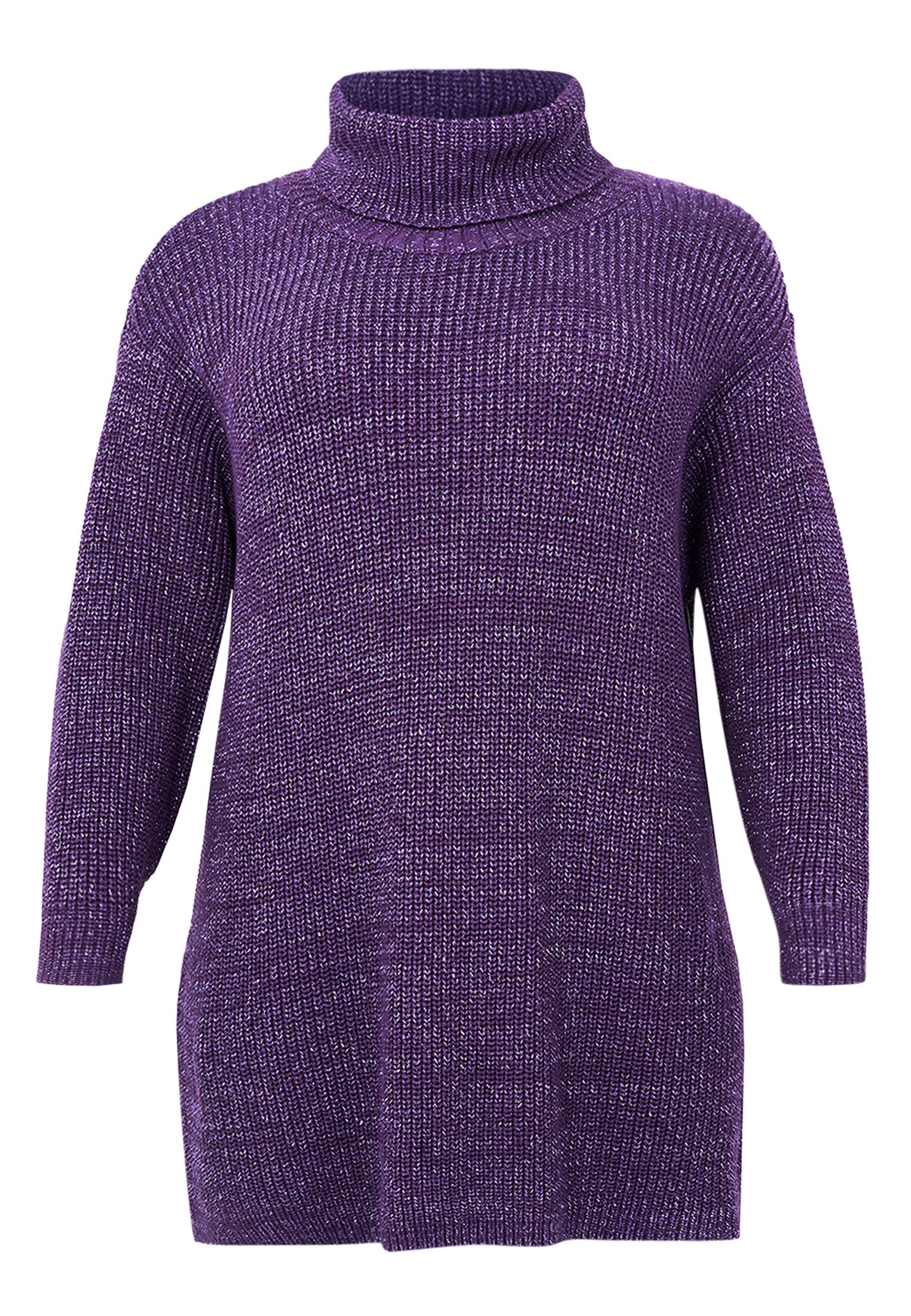 YOEK Longpullover Damen Pullover Mit Kragen