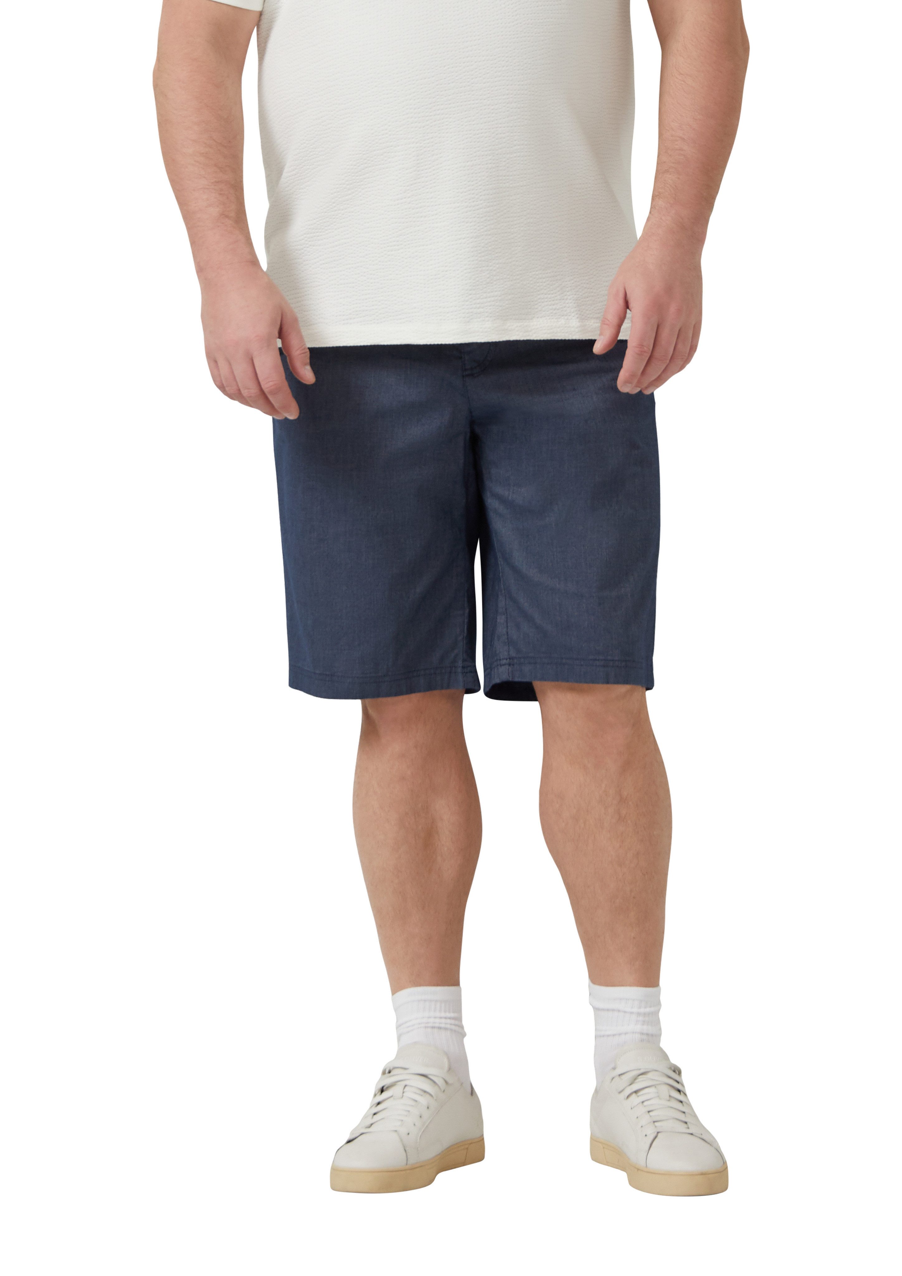 s.Oliver Men Big Sizes Chinoshorts Sommer-Bermuda Stretch, Große Größen